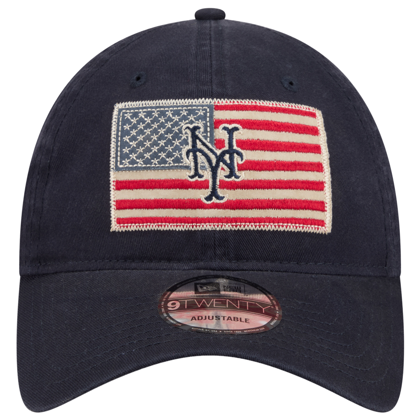 New Era Mets AM 920 Cap - Men's - Navy/Red/White