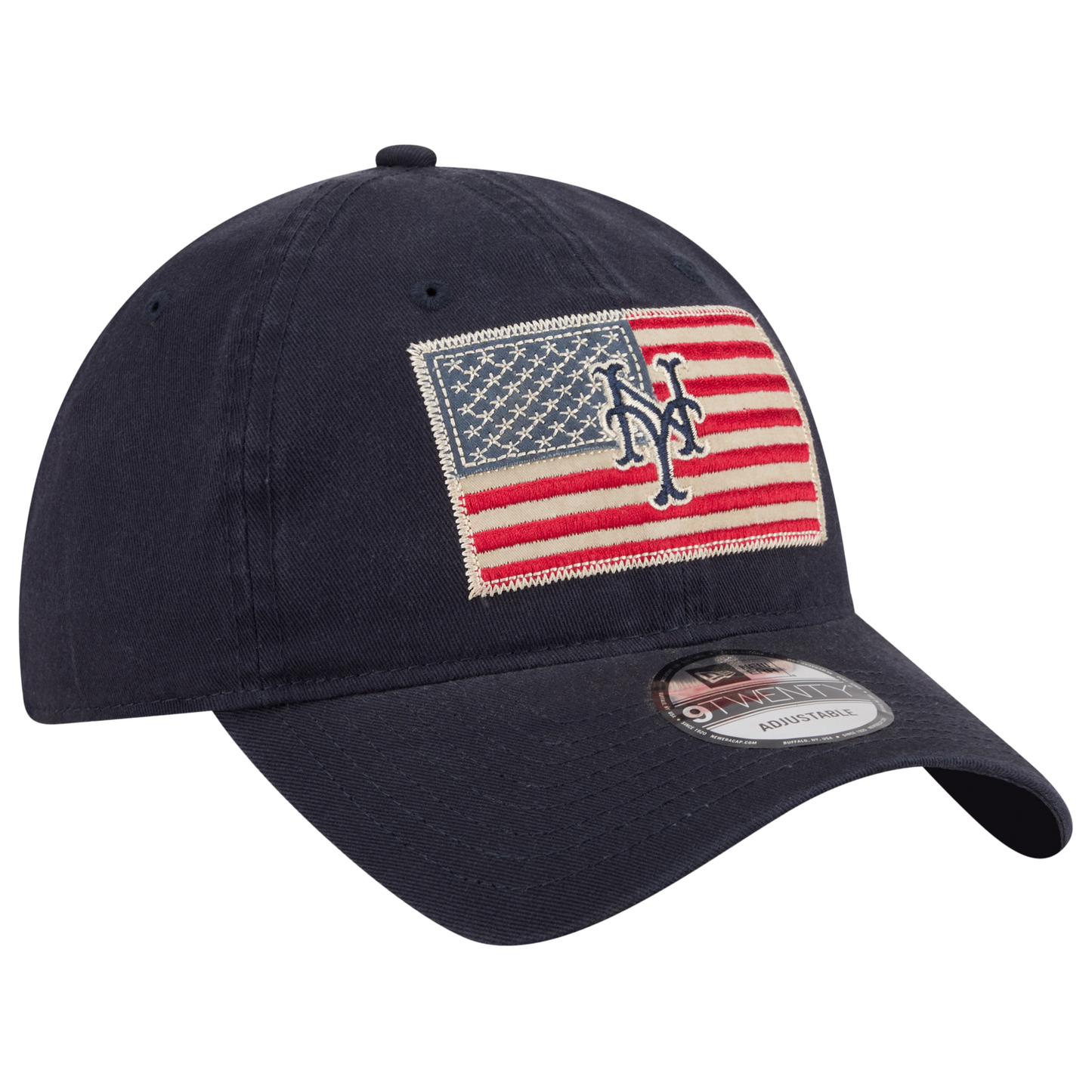 New Era Mets AM 920 Cap - Men's - Navy/Red/White