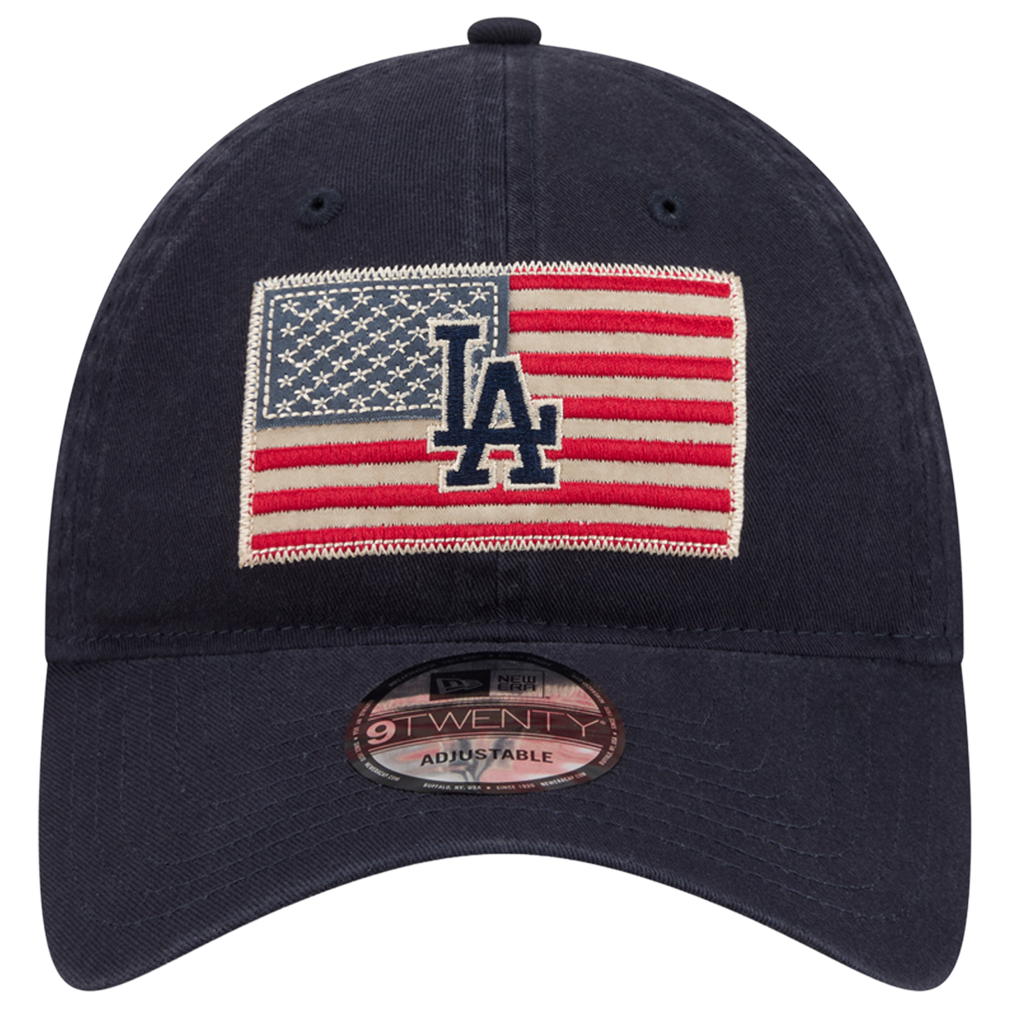 New Era Dodgers AM 920 Cap - Men's - Navy/Red/White