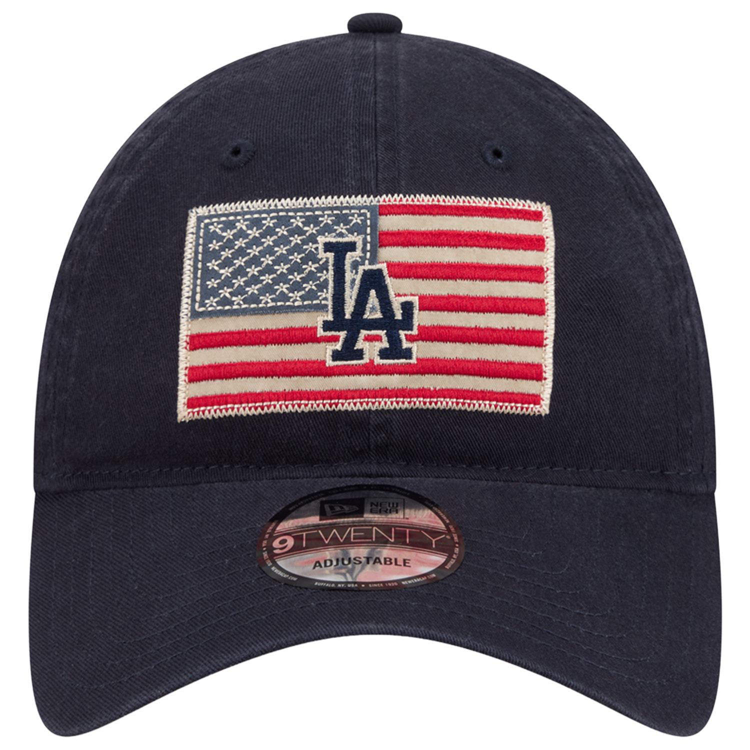 New Era Dodgers AM 920 Cap - Men's - Navy/Red/White