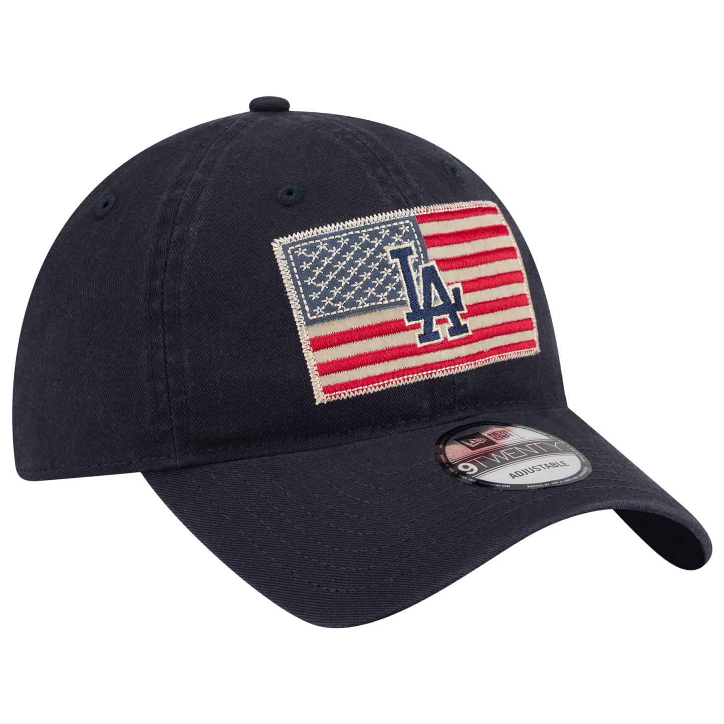 New Era Dodgers AM 920 Cap - Men's - Navy/Red/White
