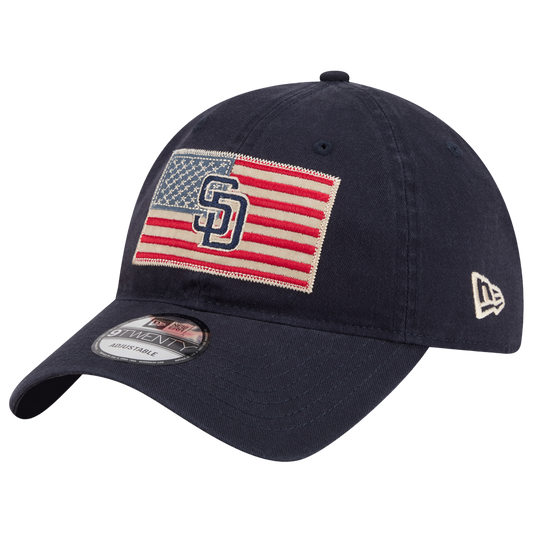 New Era Padres AM 920 Cap - Men's - Navy/Red/White