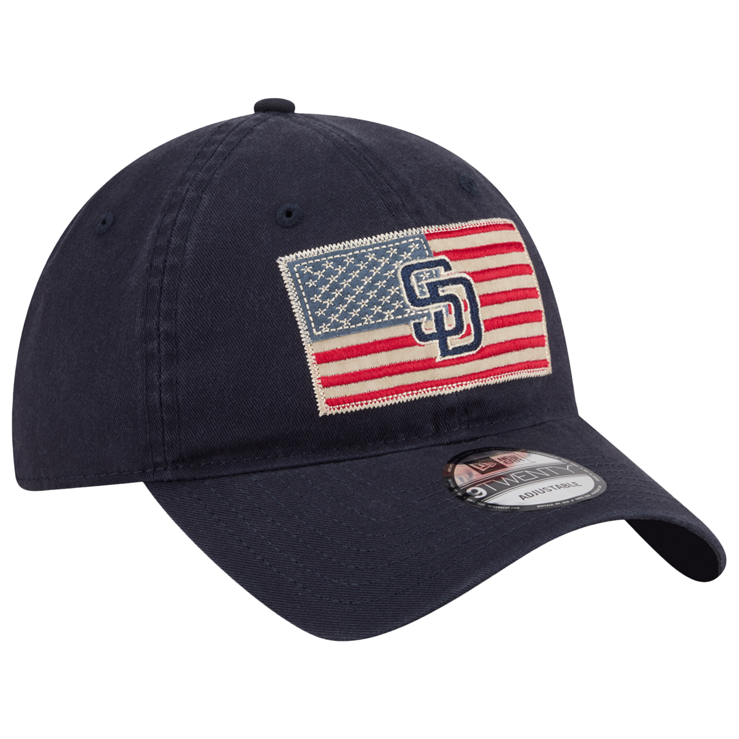 New Era Padres AM 920 Cap - Men's - Navy/Red/White