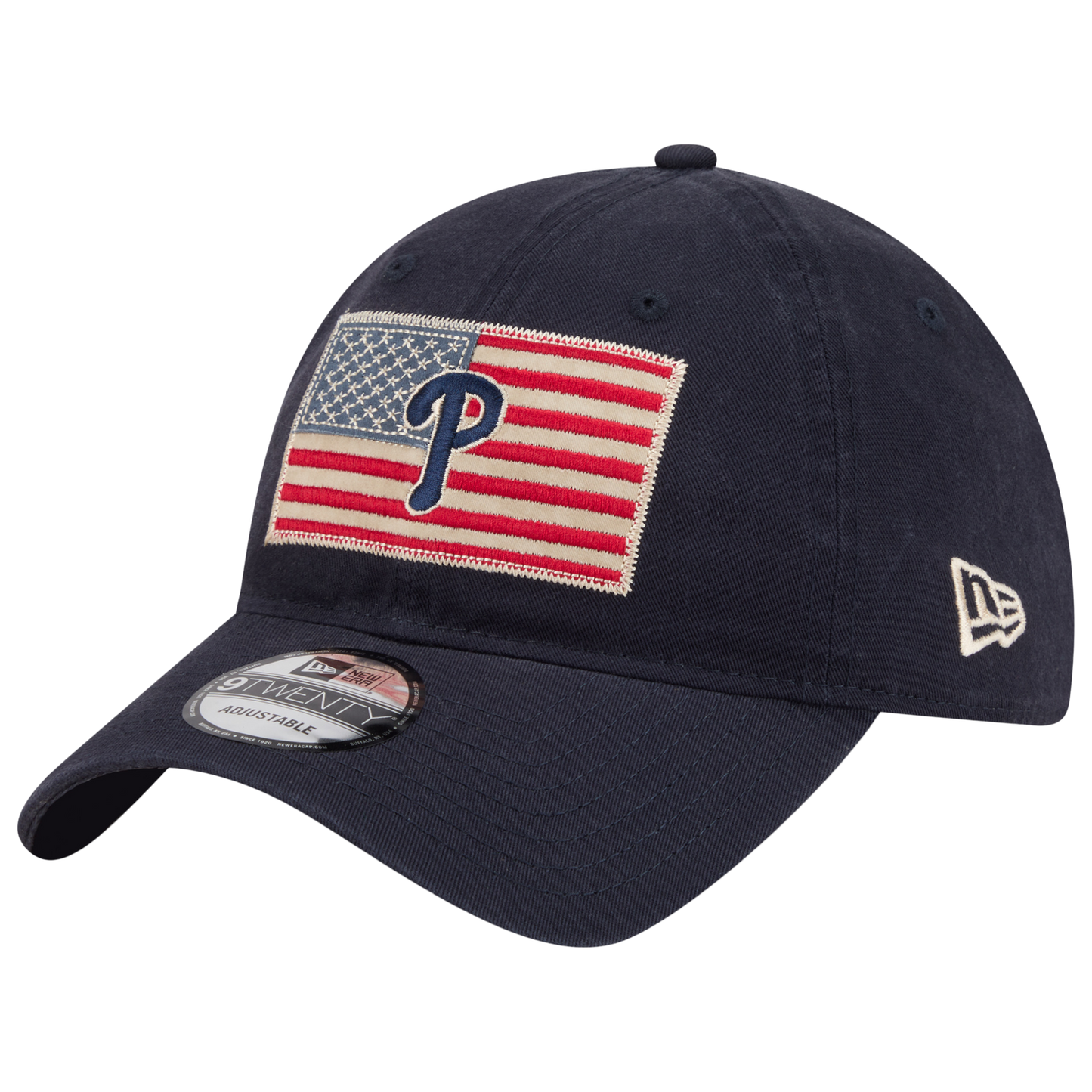 New Era Phillies AM 920 Cap - Men's - Navy/Red/White