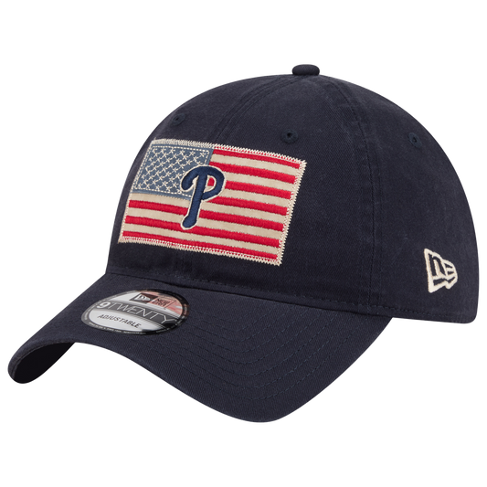 New Era Phillies AM 920 Cap - Men's - Navy/Red/White