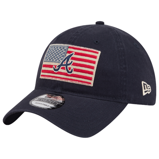 New Era Braves AM 920 Cap - Men's - Navy/Red/White