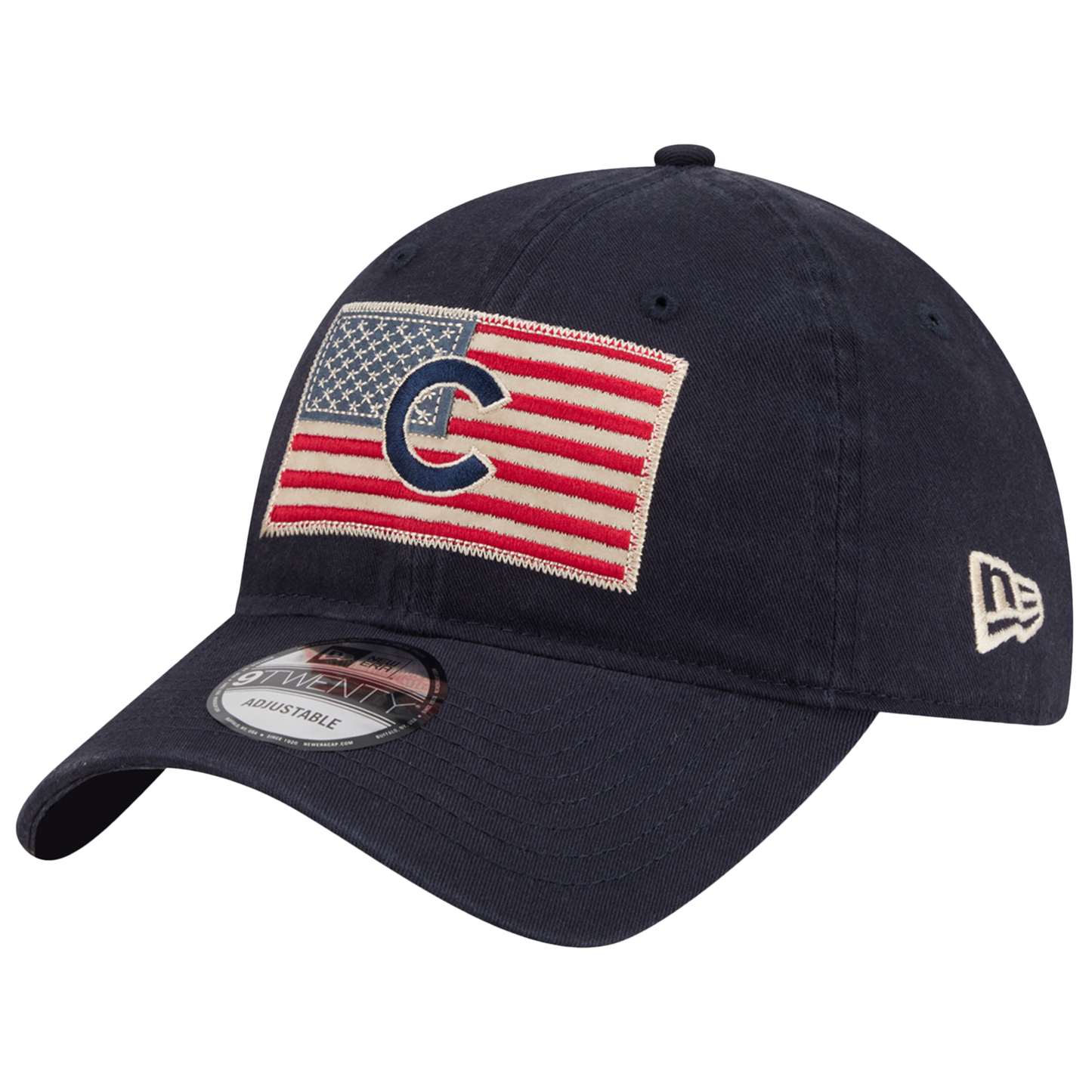 New Era Cubs AM 920 Cap - Men's - White/Navy/Red