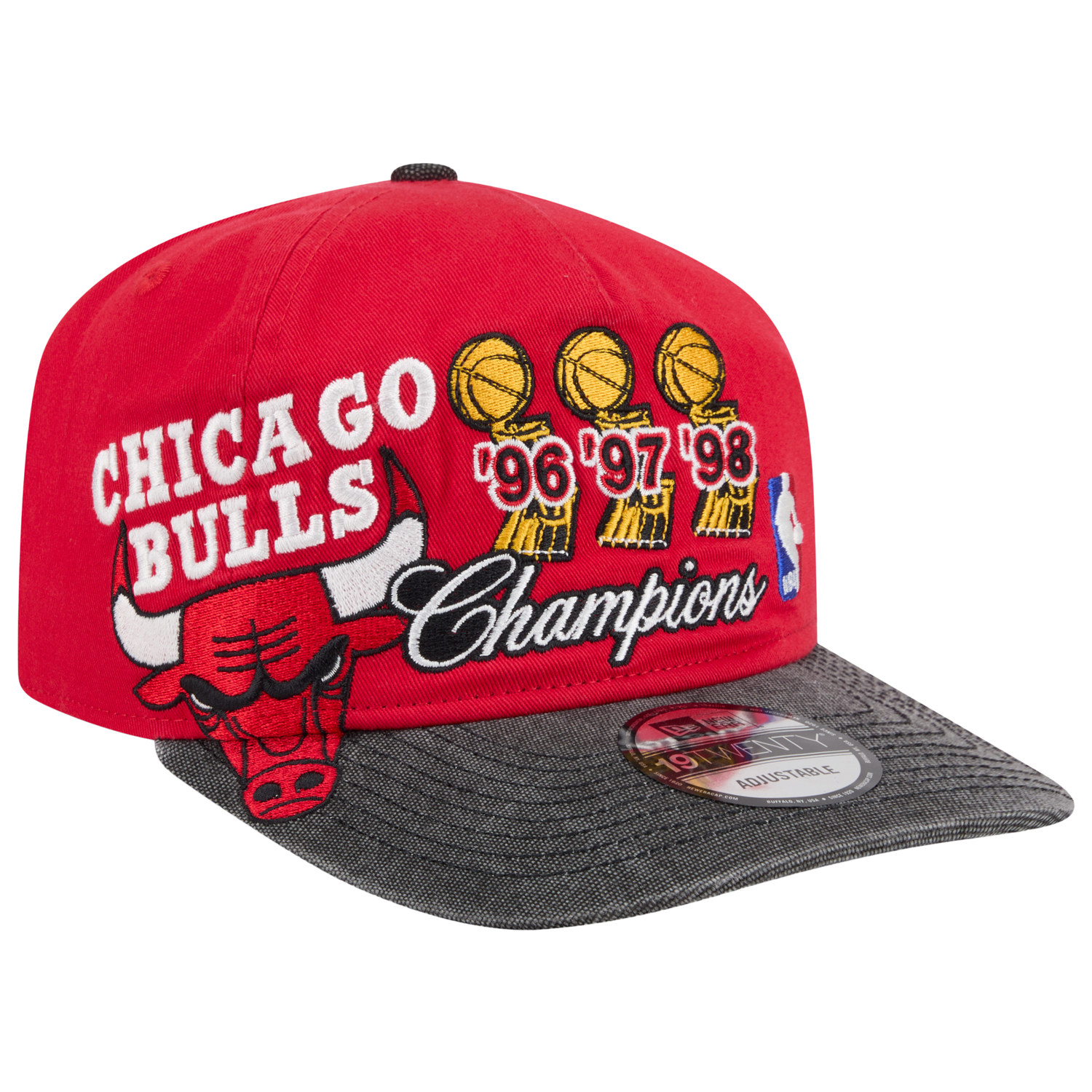 New Era Bulls HWC 1920 Cap - Men's - Red/Black