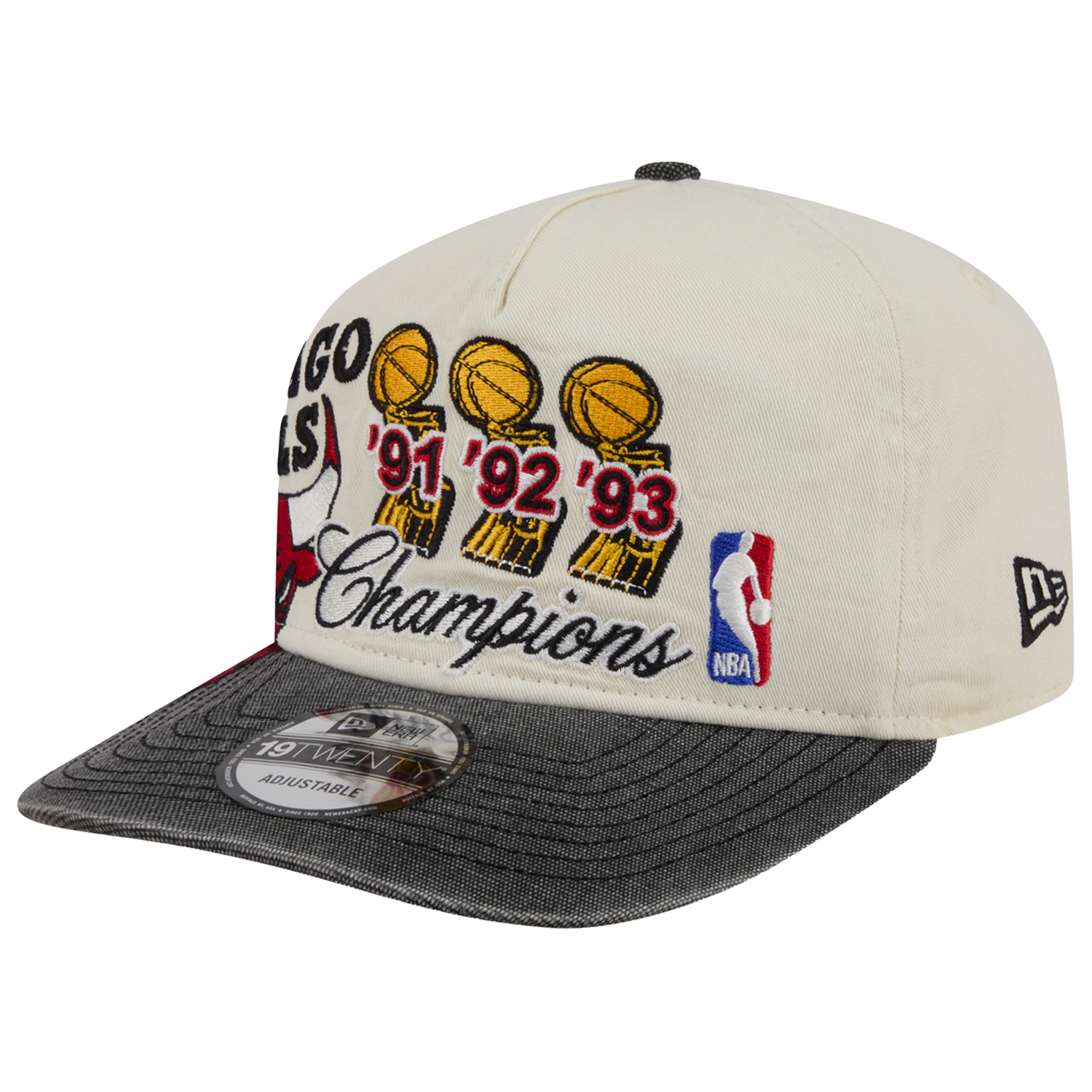 New Era Bulls HWC 1920 Cap - Men's - Red/Tan/Black
