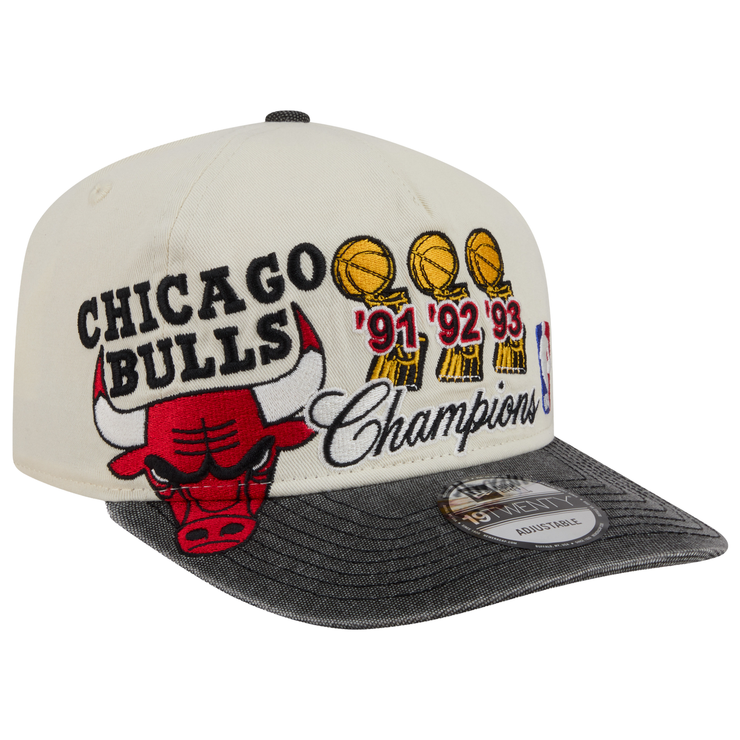 New Era Bulls HWC 1920 Cap - Men's - Red/Tan/Black
