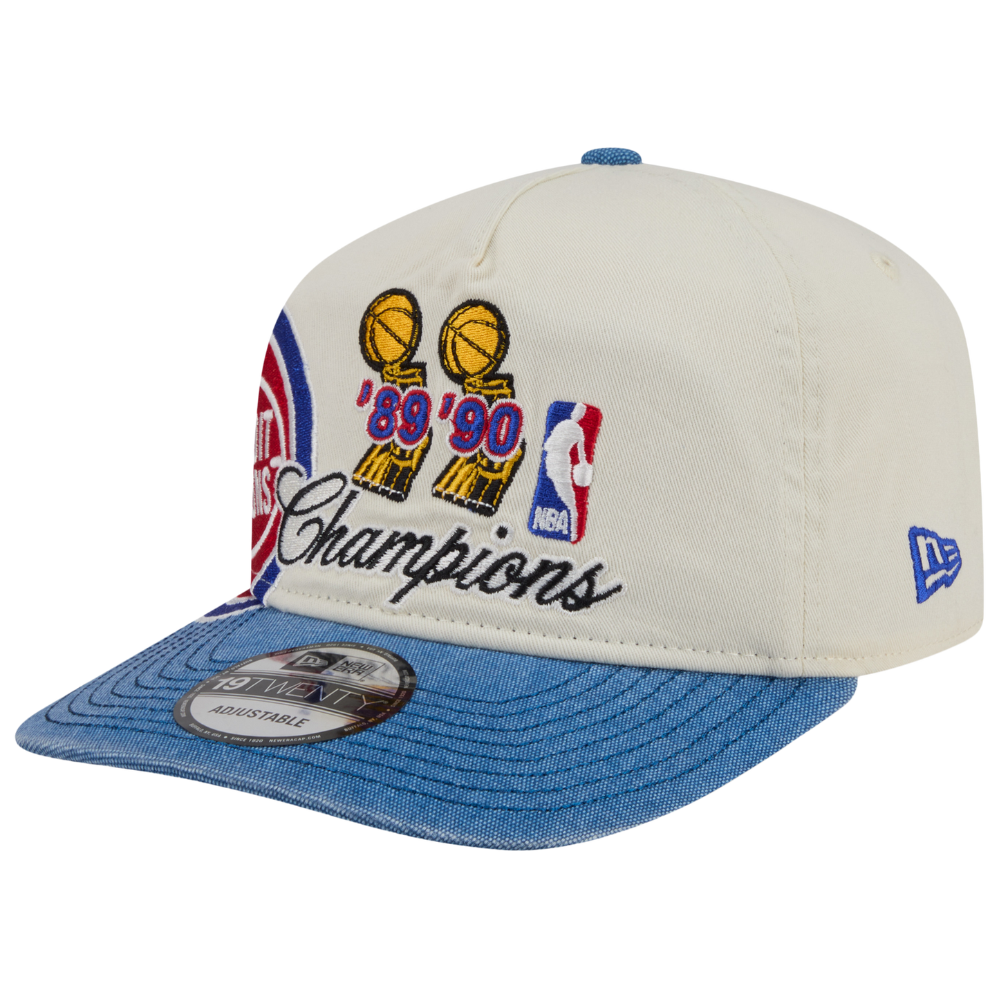 New Era Pistons HWC 1920 Cap - Men's - Tan/Blue/Red