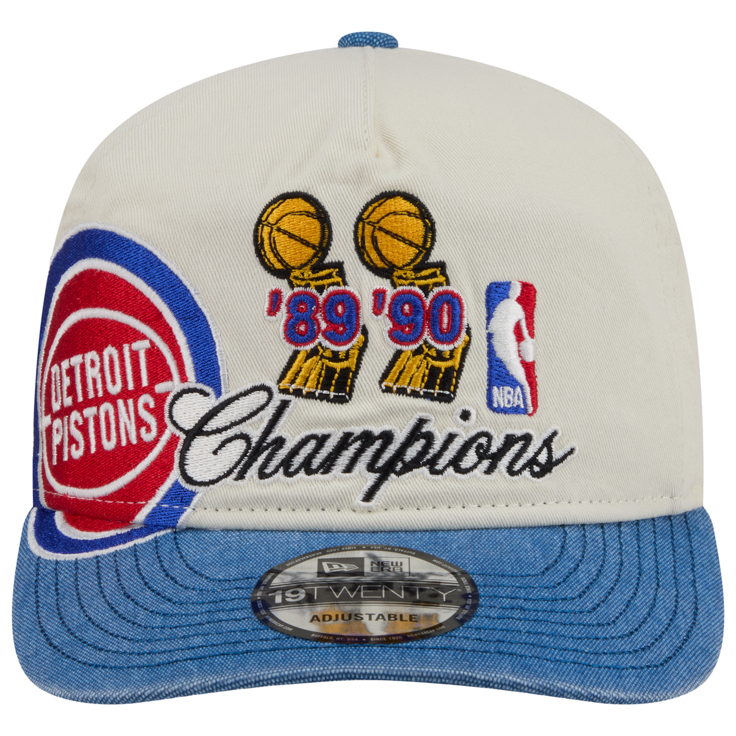 New Era Pistons HWC 1920 Cap - Men's - Tan/Blue/Red