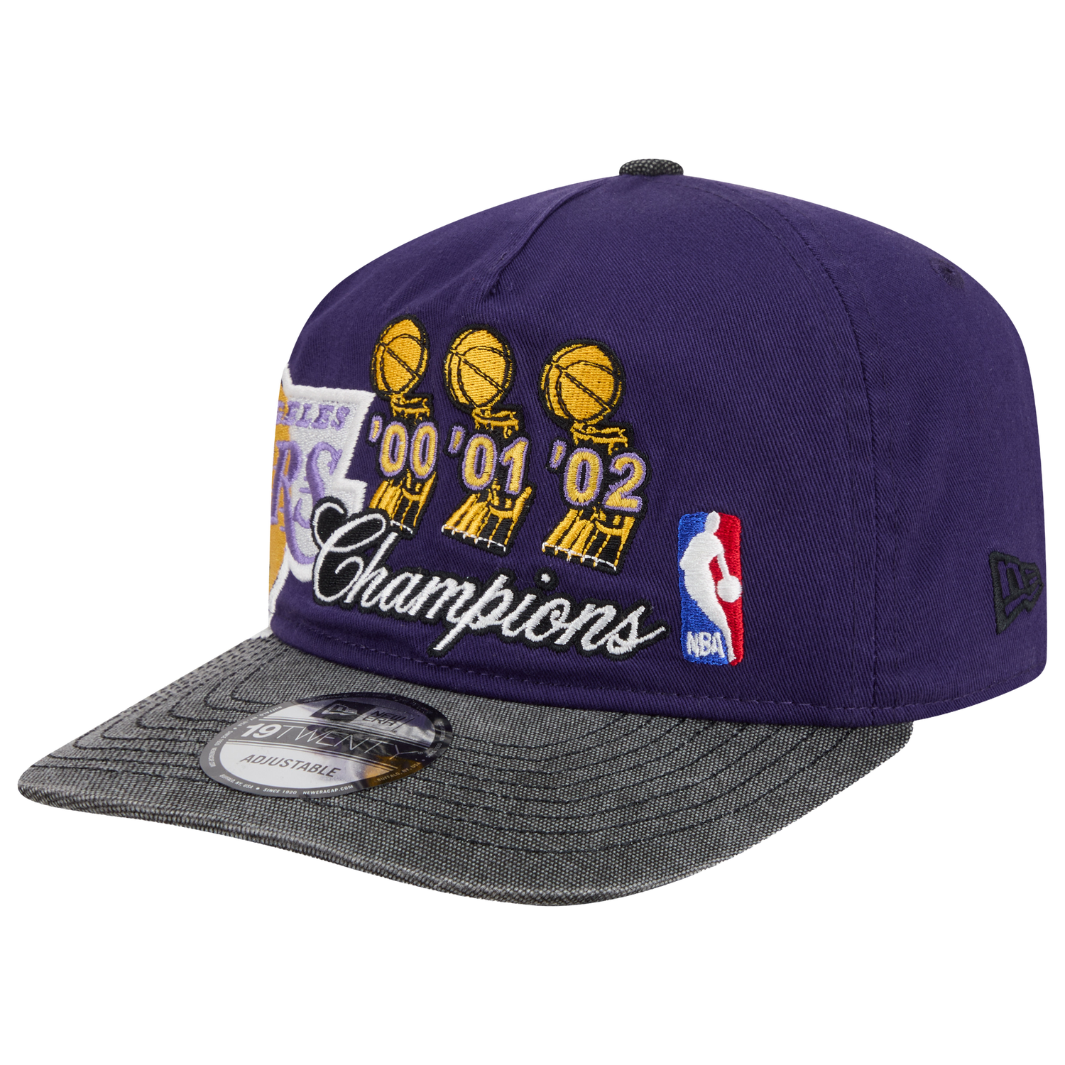 New Era Lakers HWC 1920 Cap - Men's - Purple/Black/Yellow