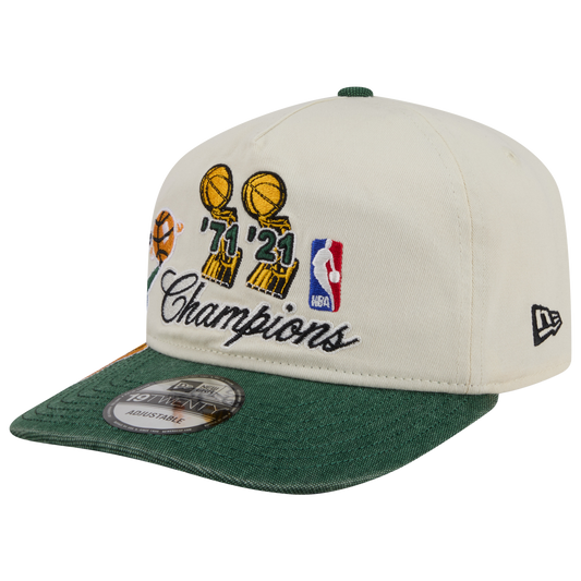 New Era Bucks HWC 1920 Cap - Men's - Tan/Green