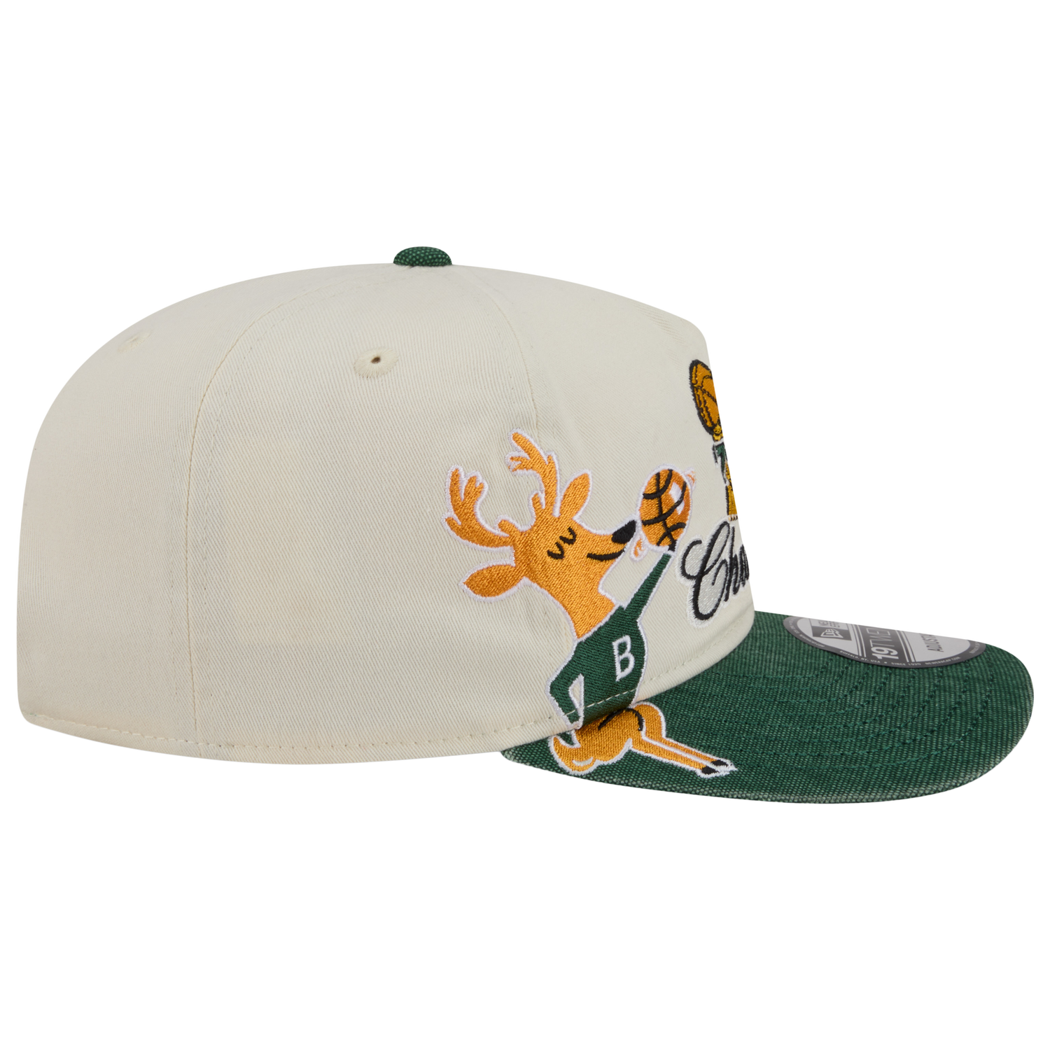 New Era Bucks HWC 1920 Cap - Men's - Tan/Green