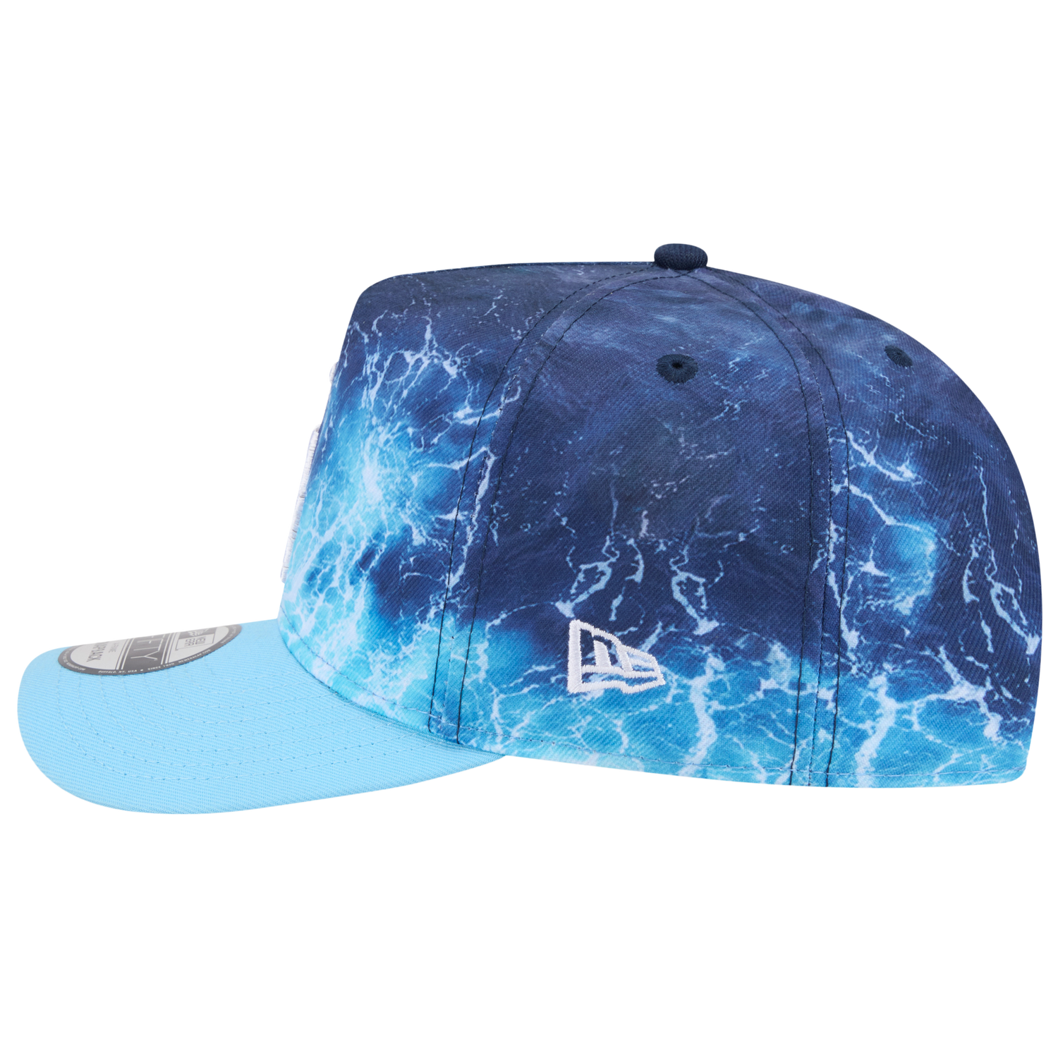 New Era Dodgers Deep Water 950 A Frame Cap - Men's - Teal/Blue