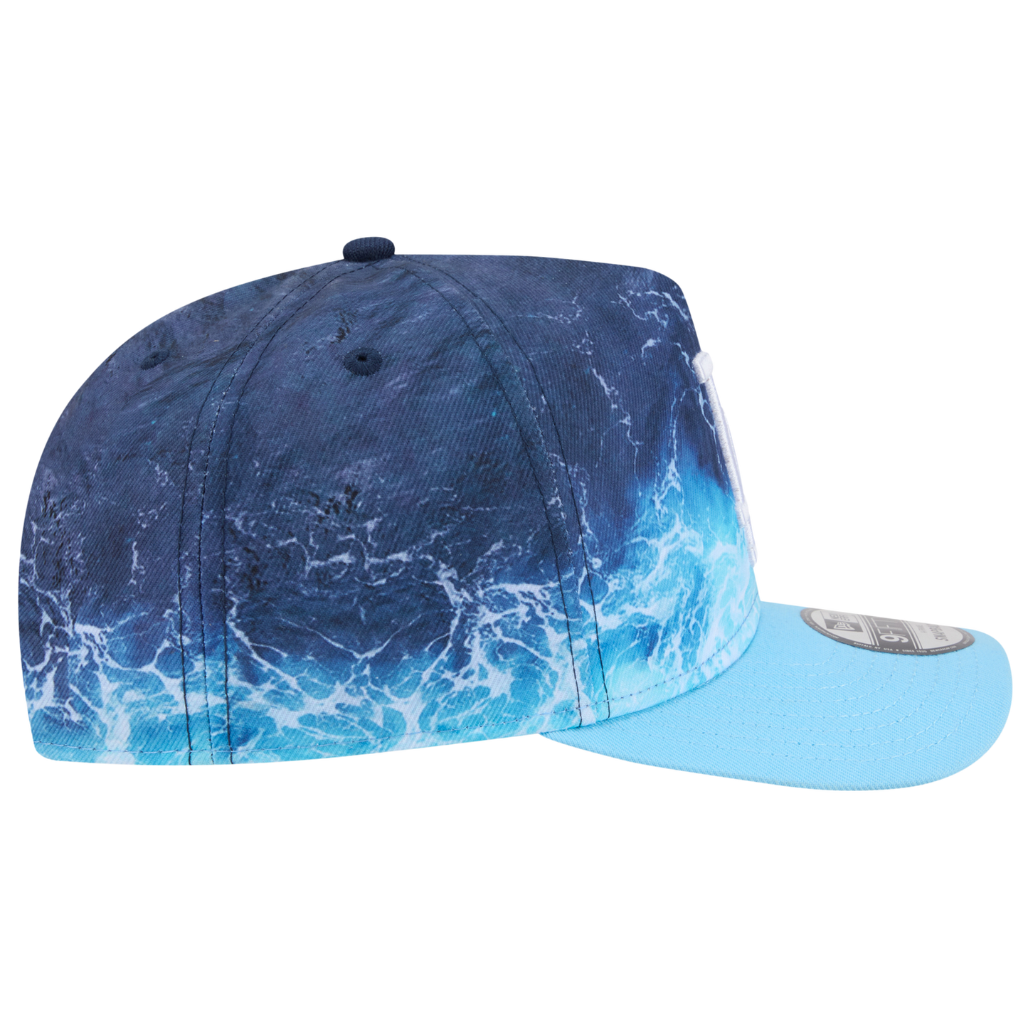 New Era Dodgers Deep Water 950 A Frame Cap - Men's - Teal/Blue