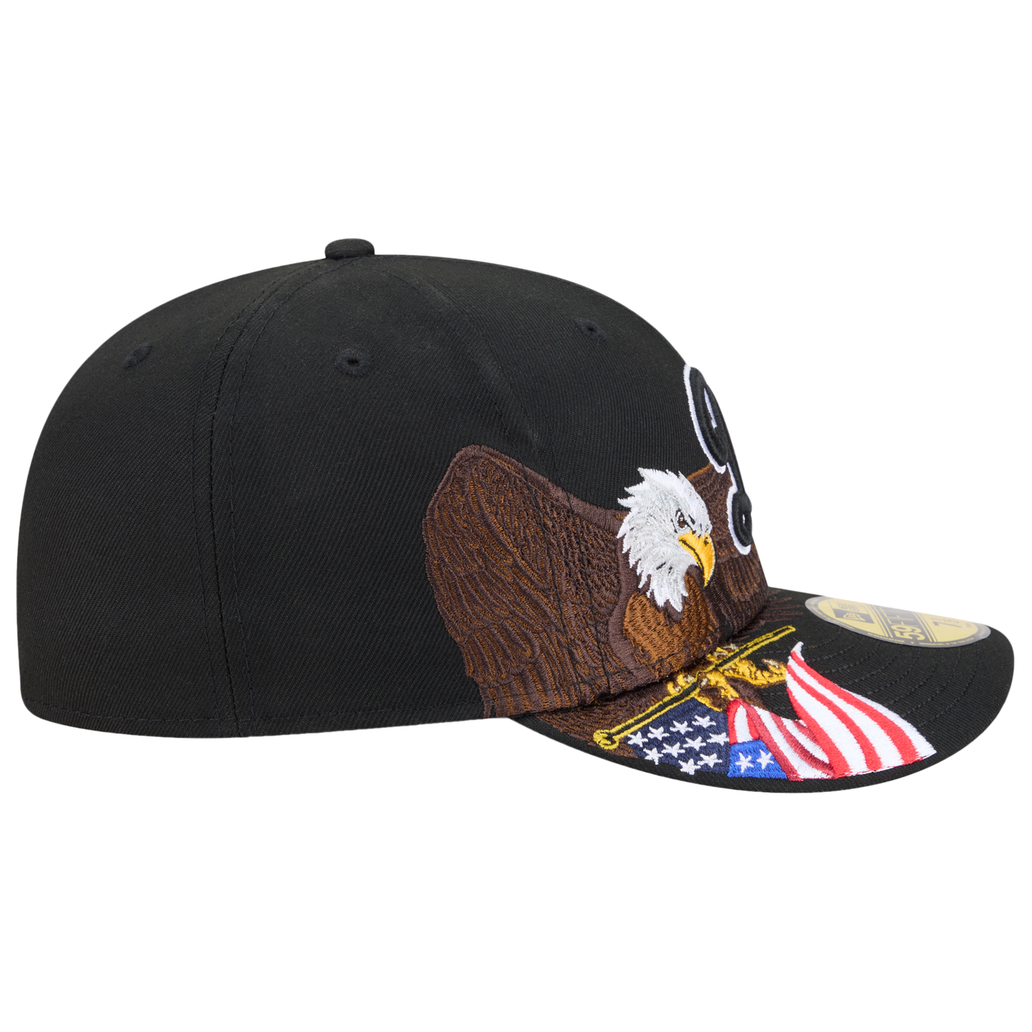 New Era Dodgers AM 5950 Cap - Men's - Black/White/Brown