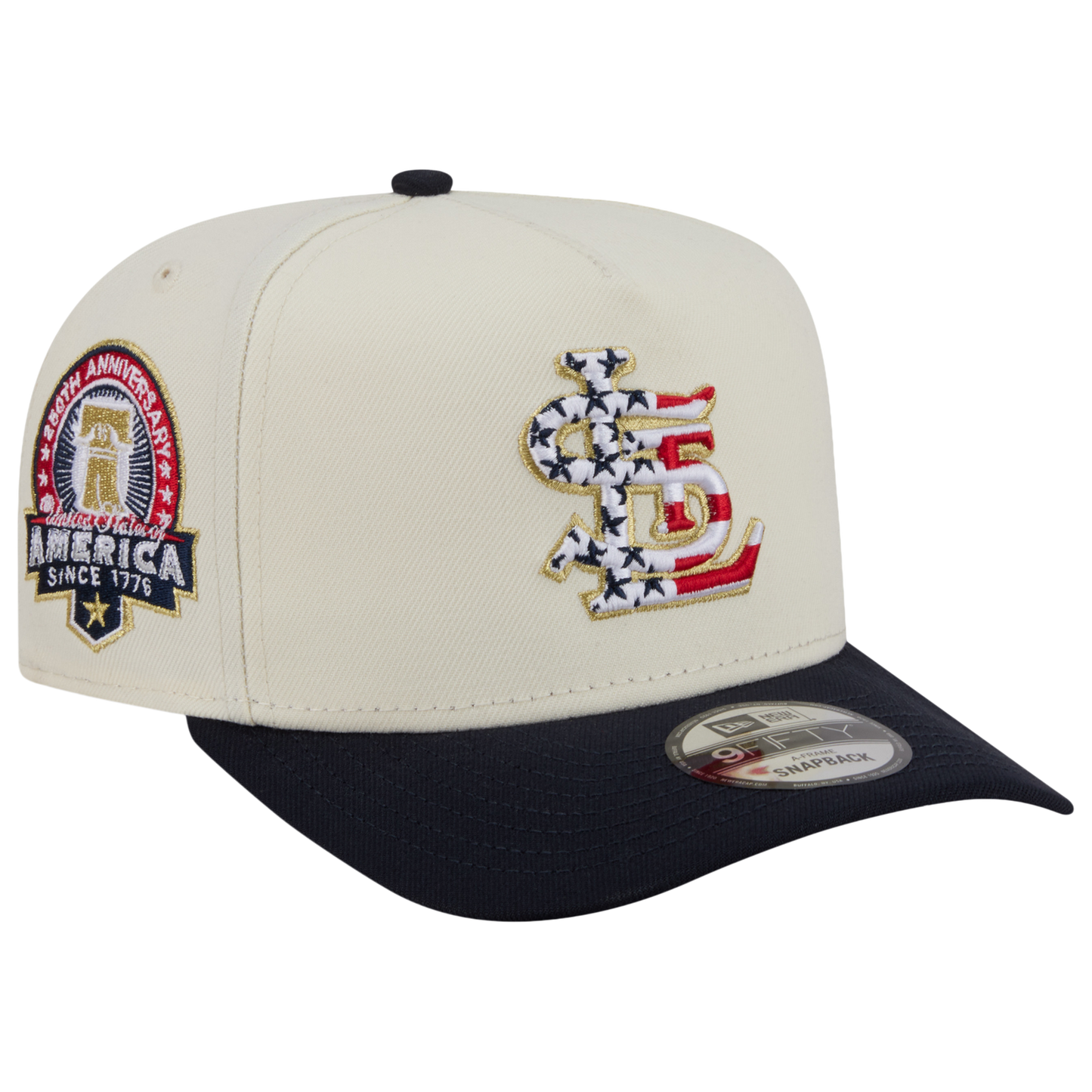 New Era Cardinals AM 950 A Frame Cap - Men's - White/Navy/Red