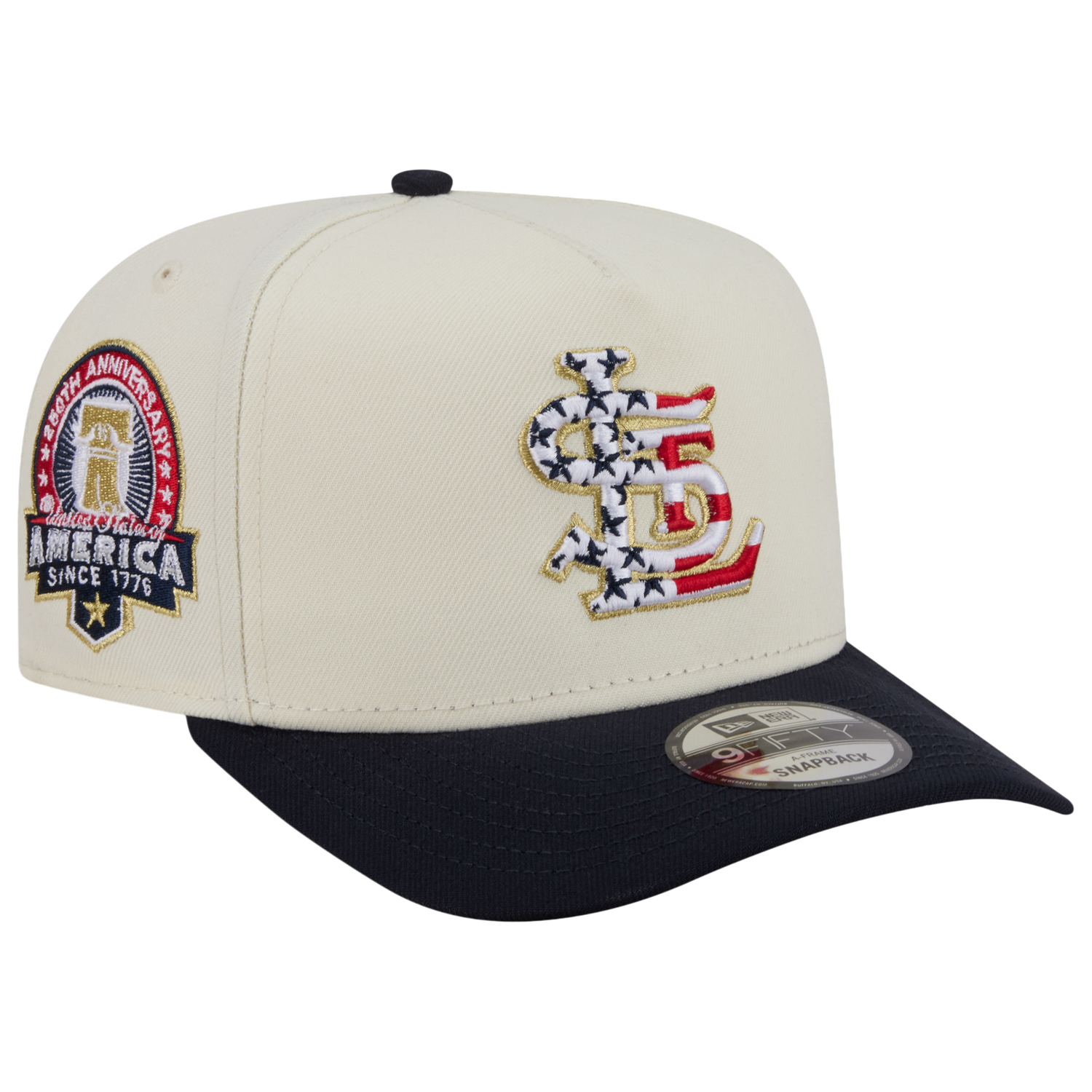New Era Cardinals AM 950 A Frame Cap - Men's - White/Navy/Red