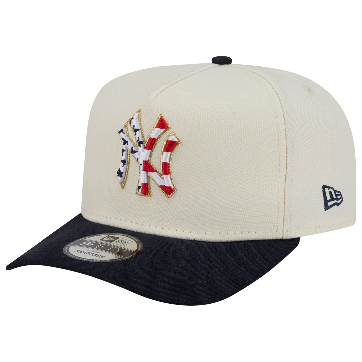 New Era Yankees AM 950 A Frame Cap - Men's - White/Red/Navy