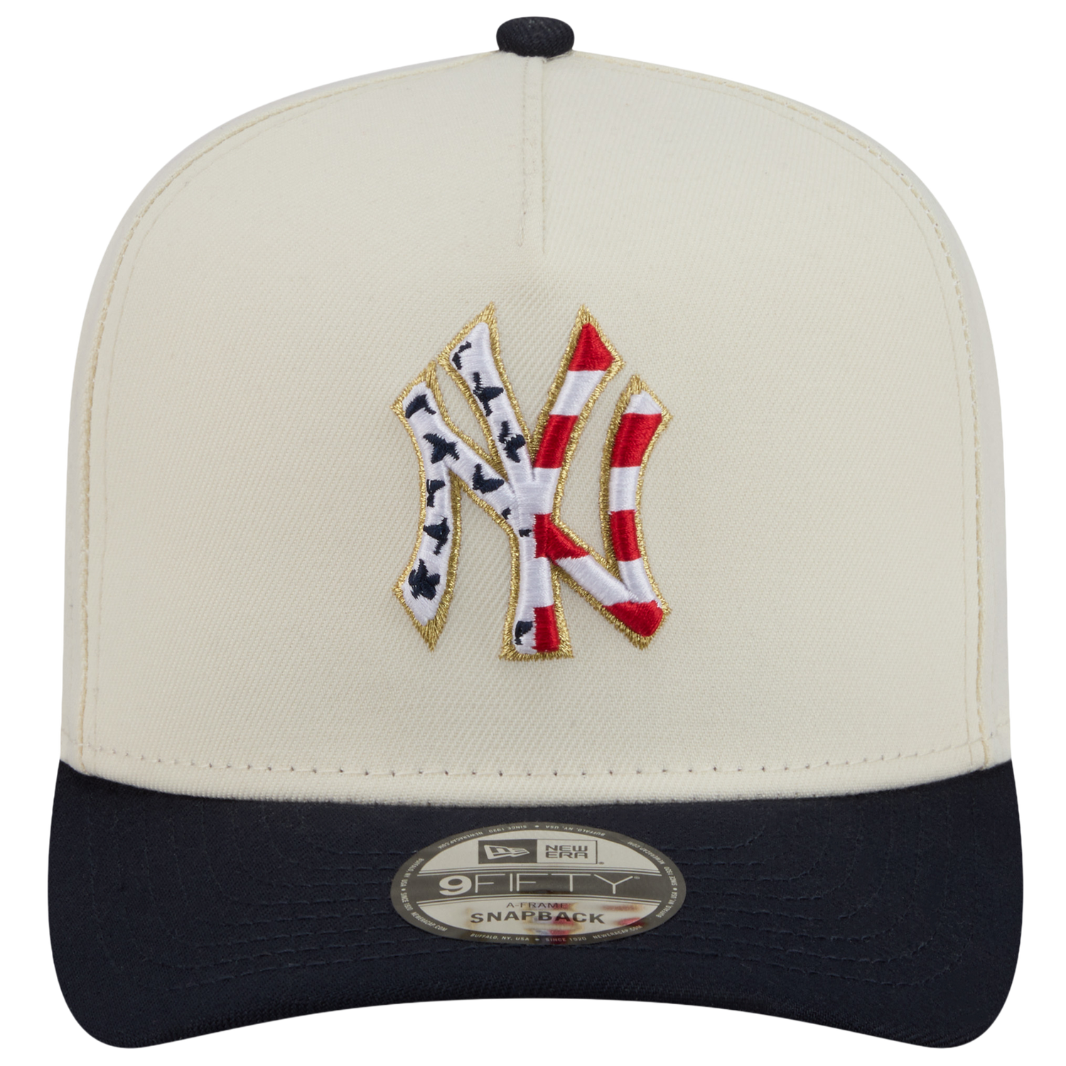 New Era Yankees AM 950 A Frame Cap - Men's - White/Red/Navy