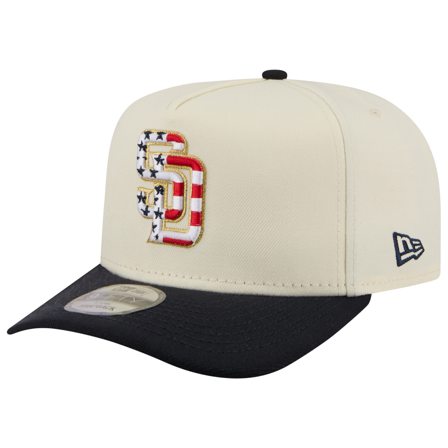 New Era Padres AM 950 A Frame Cap - Men's - White/Navy/Red