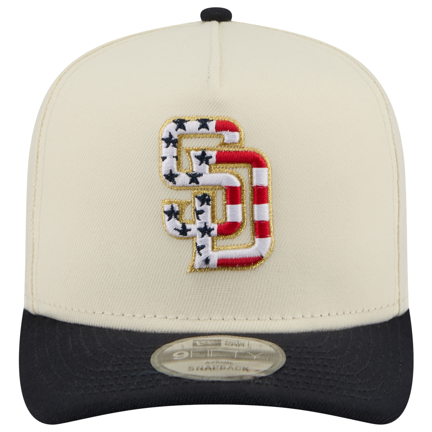 New Era Padres AM 950 A Frame Cap - Men's - White/Navy/Red