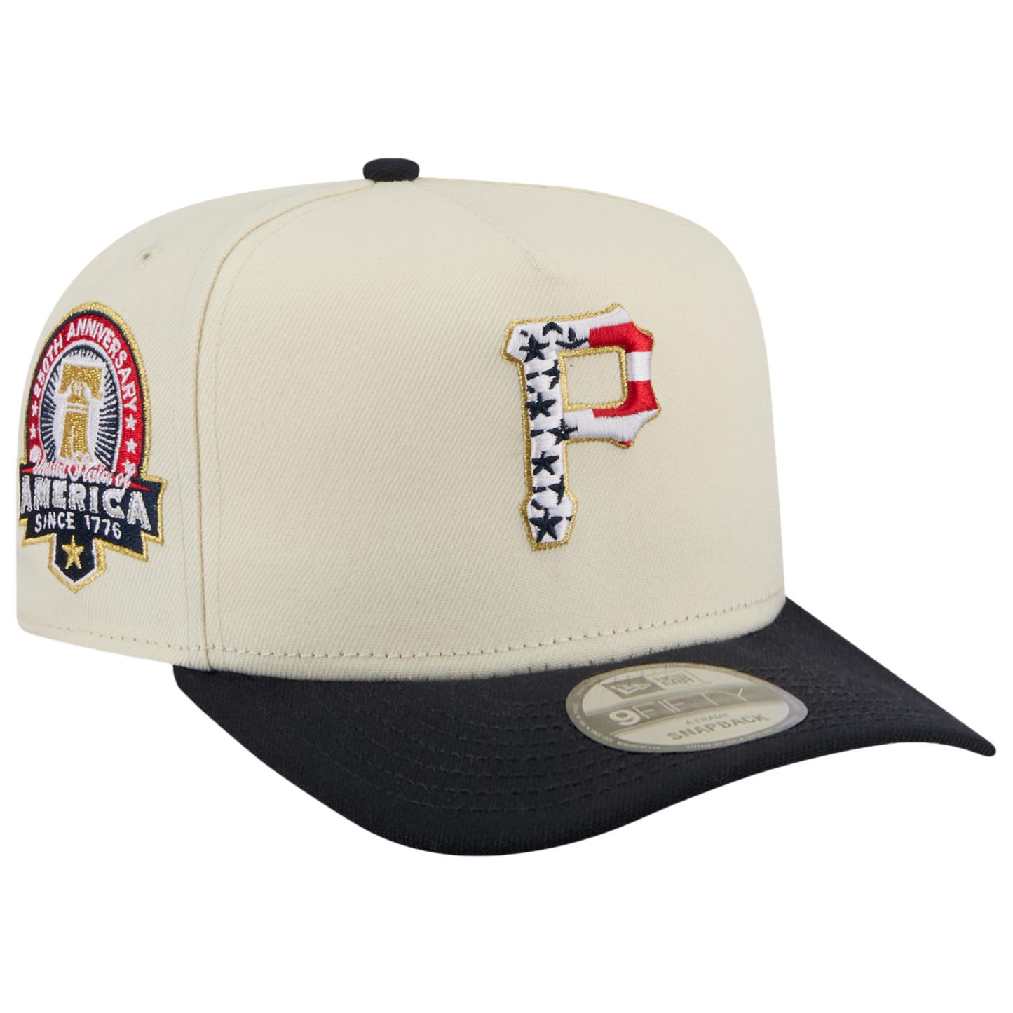 New Era Pirates AM 950 A Frame Cap - Men's - White/Red/Navy