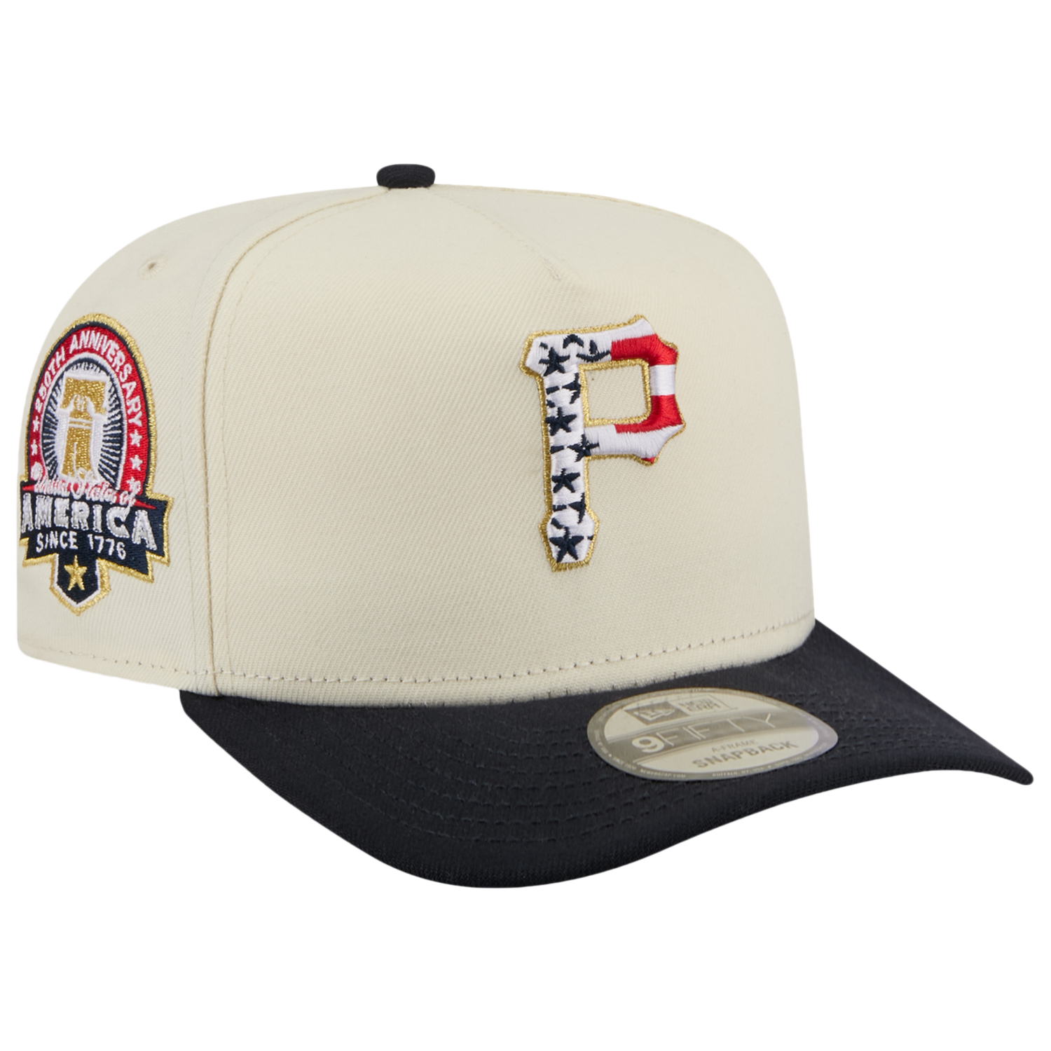 New Era Pirates AM 950 A Frame Cap - Men's - White/Red/Navy