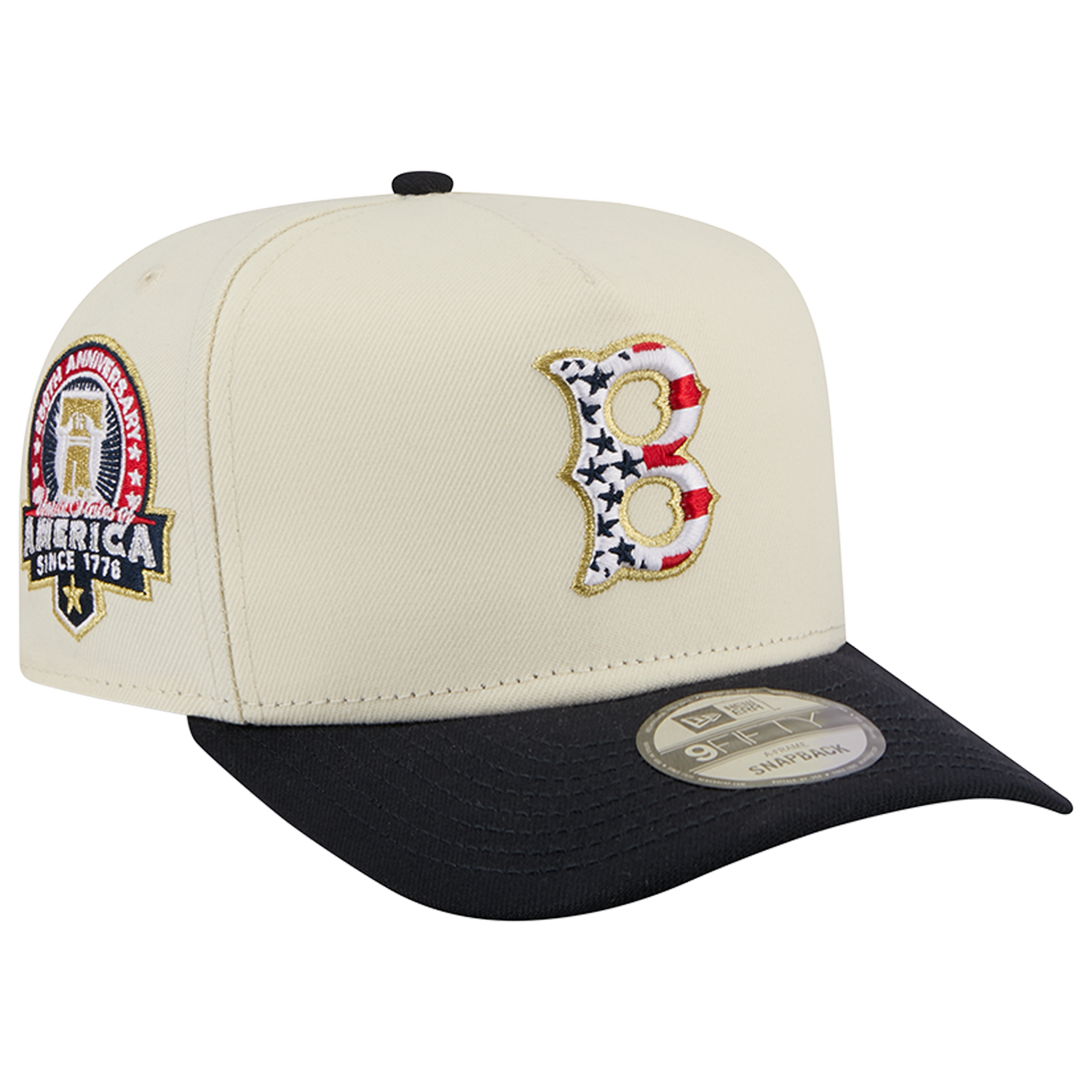 New Era Red Sox AM 950 A Frame Cap - Men's - Red/White/Navy