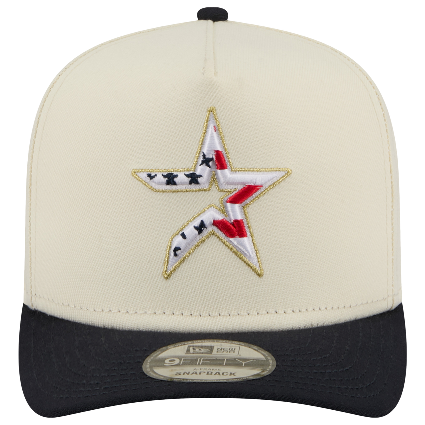New Era Astros AM 950 A Frame Cap - Men's - White/Navy/Red
