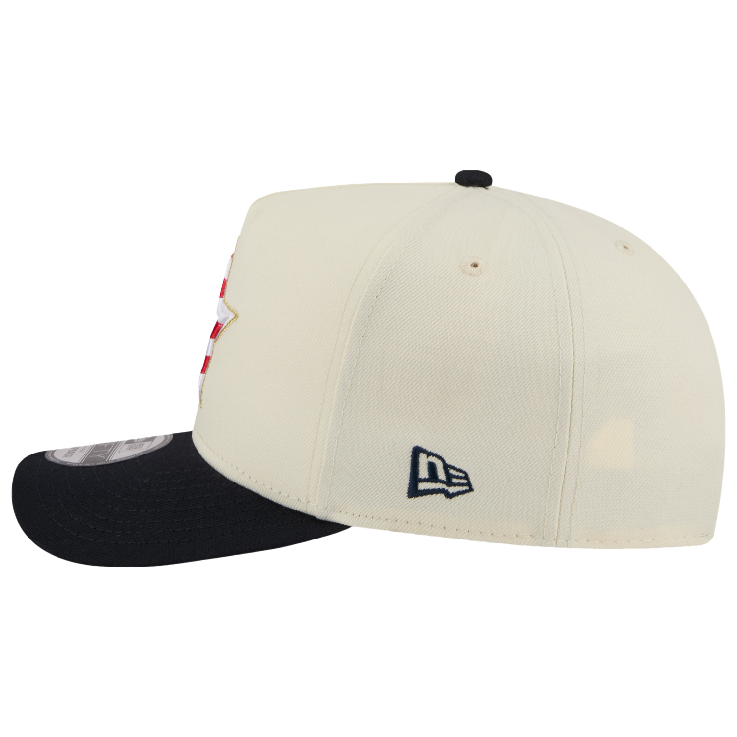 New Era Astros AM 950 A Frame Cap - Men's - White/Navy/Red