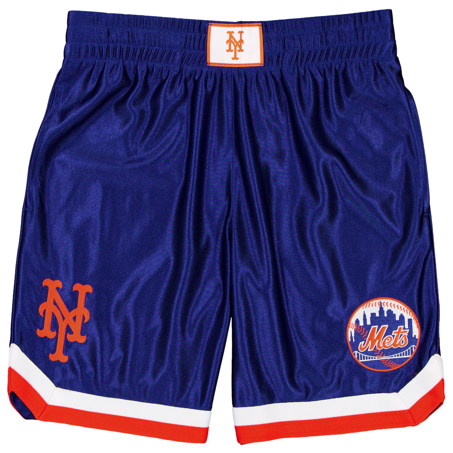 New Era Mets SPTCLAS Shorts - Men's - Blue/White/Orange