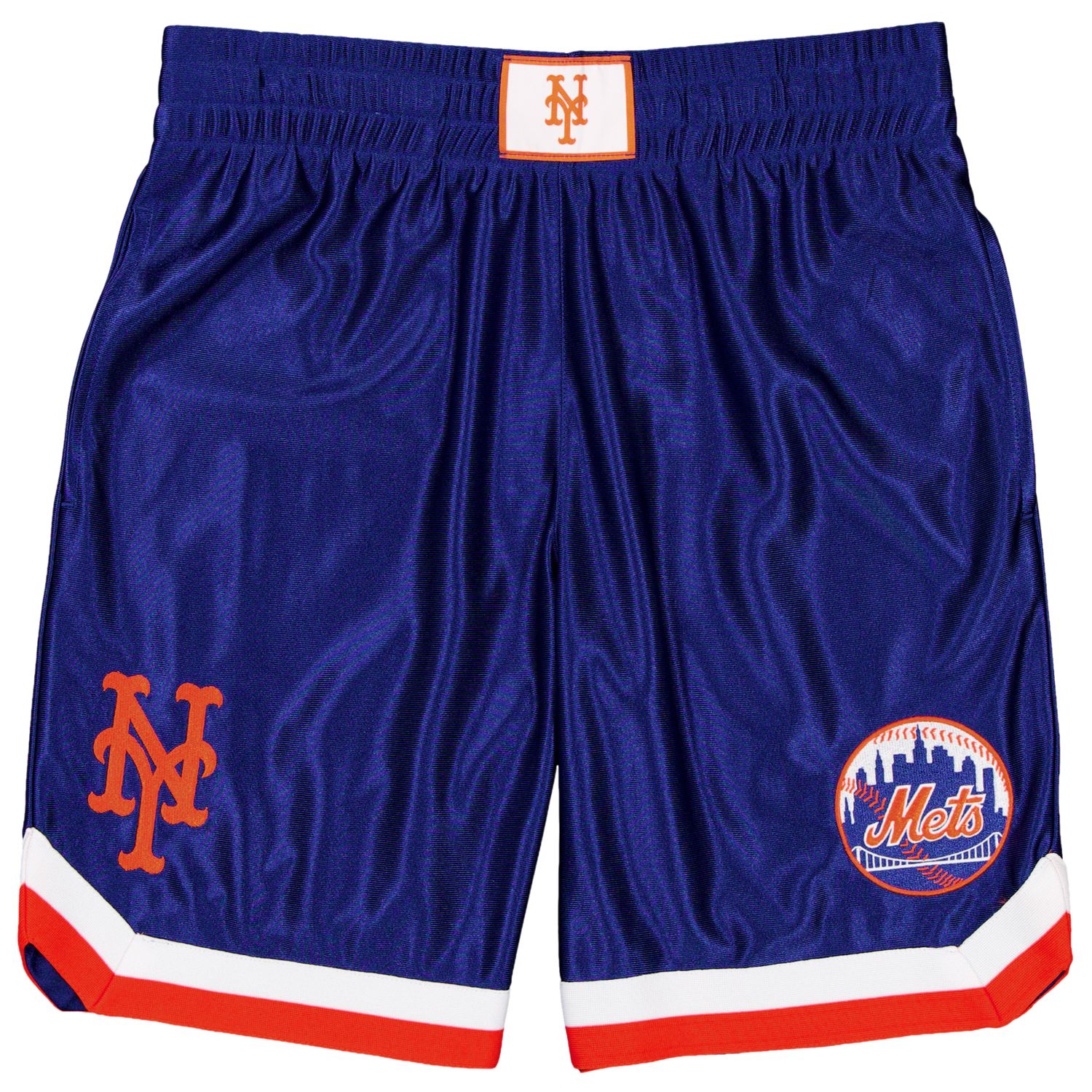 New Era Mets SPTCLAS Shorts - Men's - Blue/White/Orange