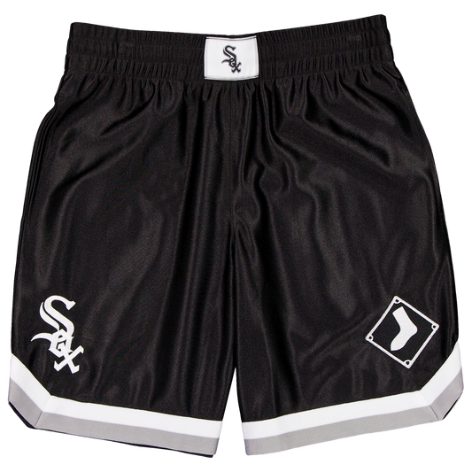 New Era White Sox SPTCLAS Shorts - Men's - Black/White/Gray