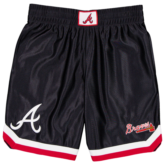 New Era Braves SPTCLAS Shorts - Men's - Navy/White/Red