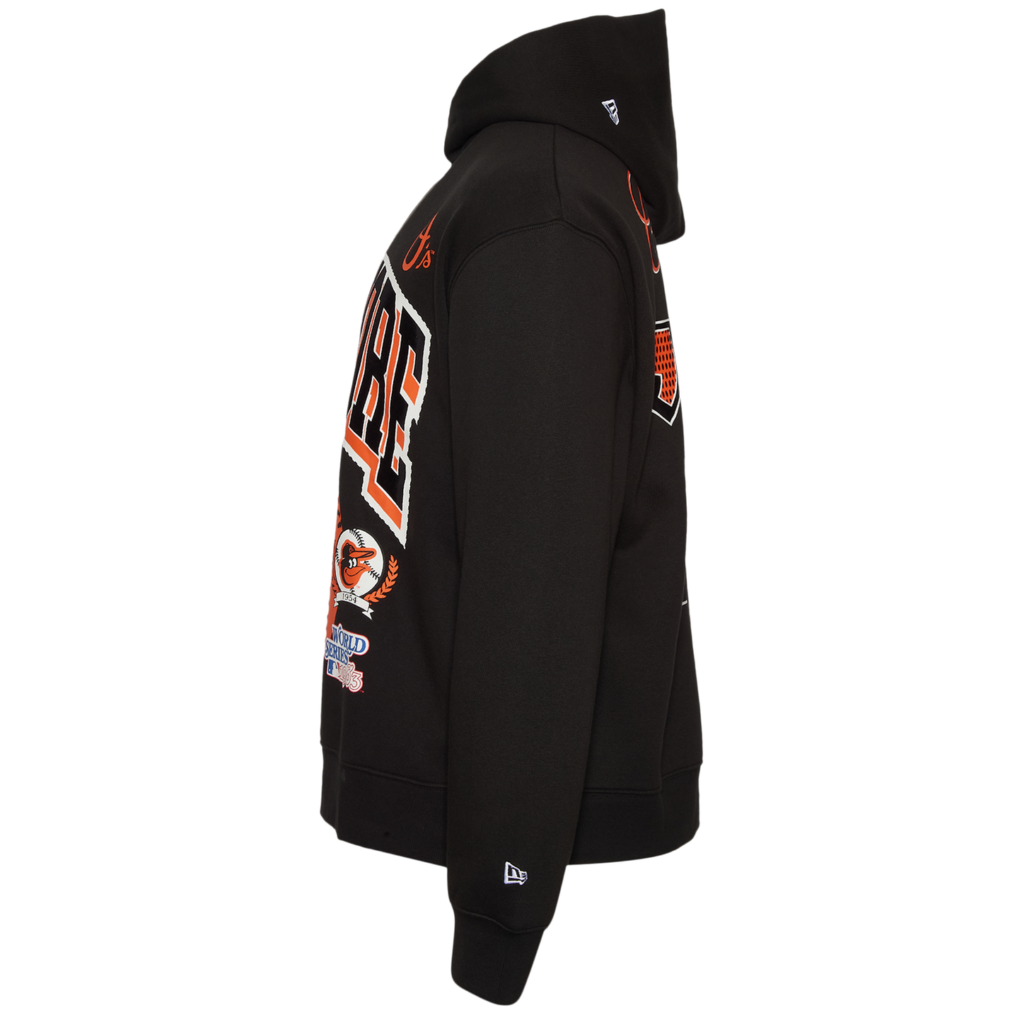 New Era Baltimore Orioles Pullover Hoodie - Men's - Black