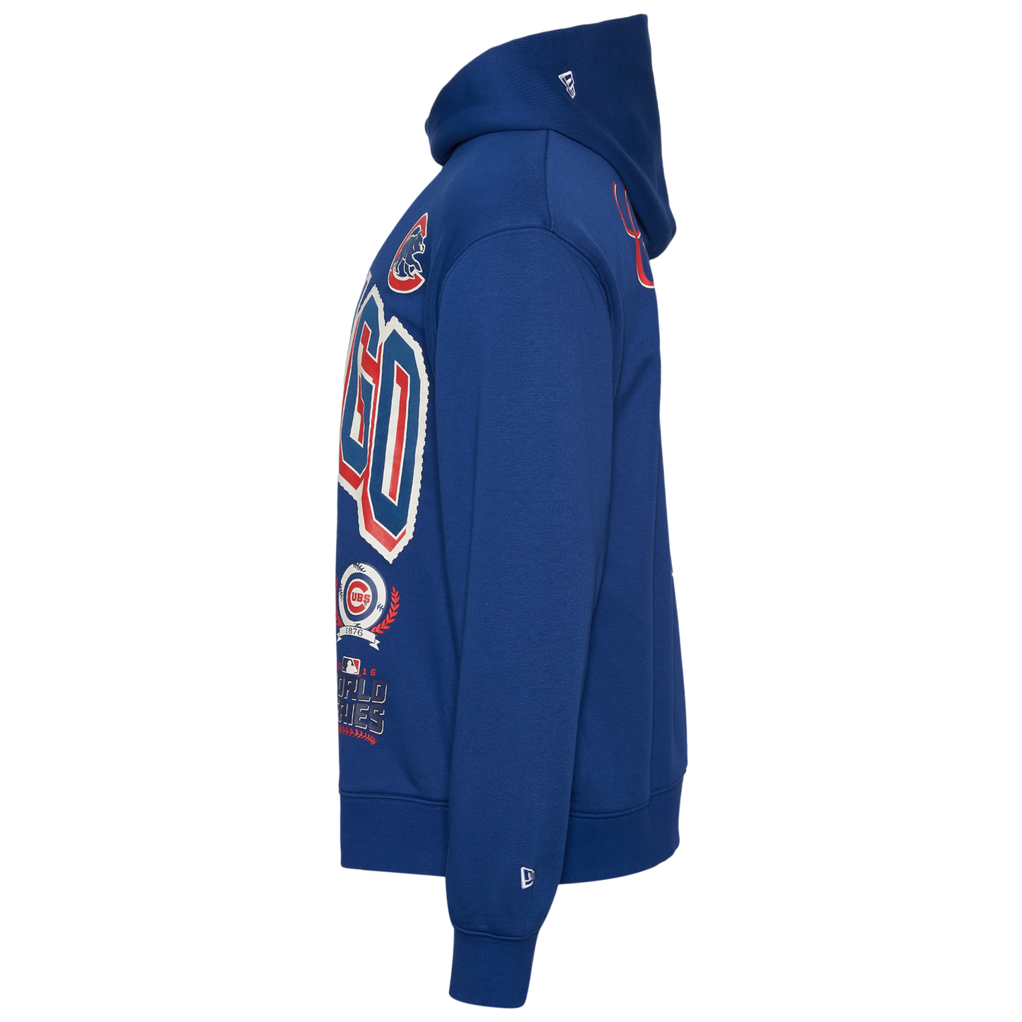 New Era Chicago Cubs Pullover Hoodie - Men's - Blue
