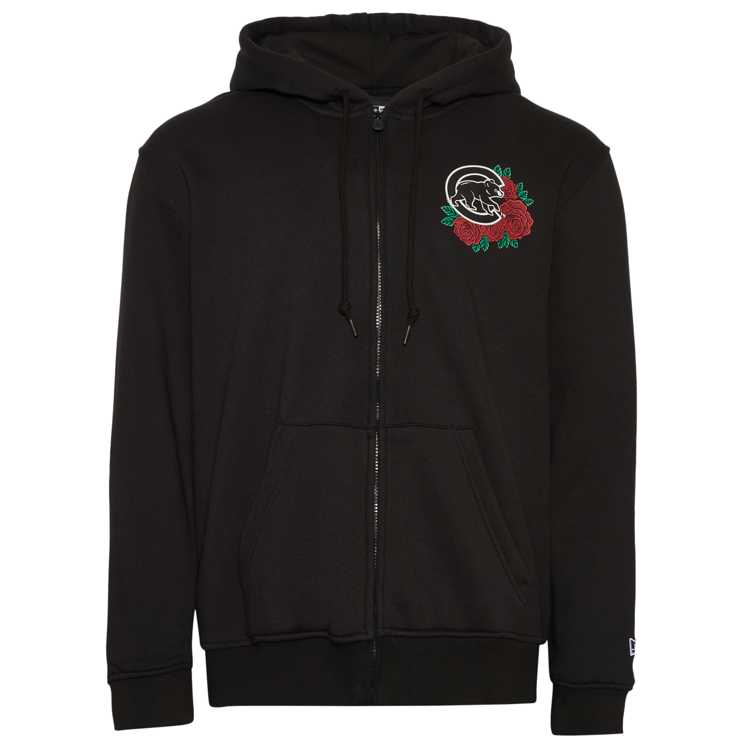 New Era Chicago Cubs Full-Zip - Men's - Black
