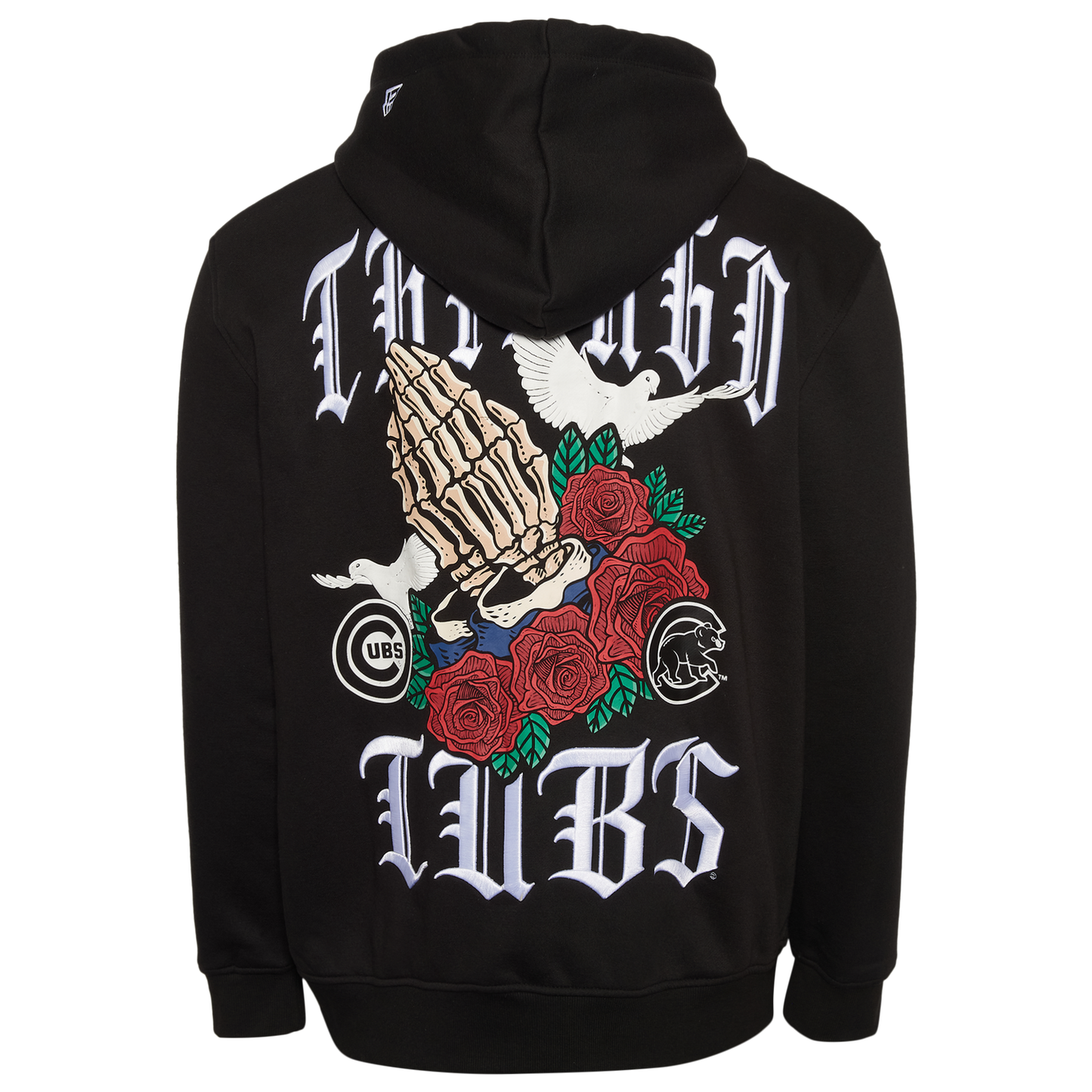 New Era Chicago Cubs Full-Zip - Men's - Black