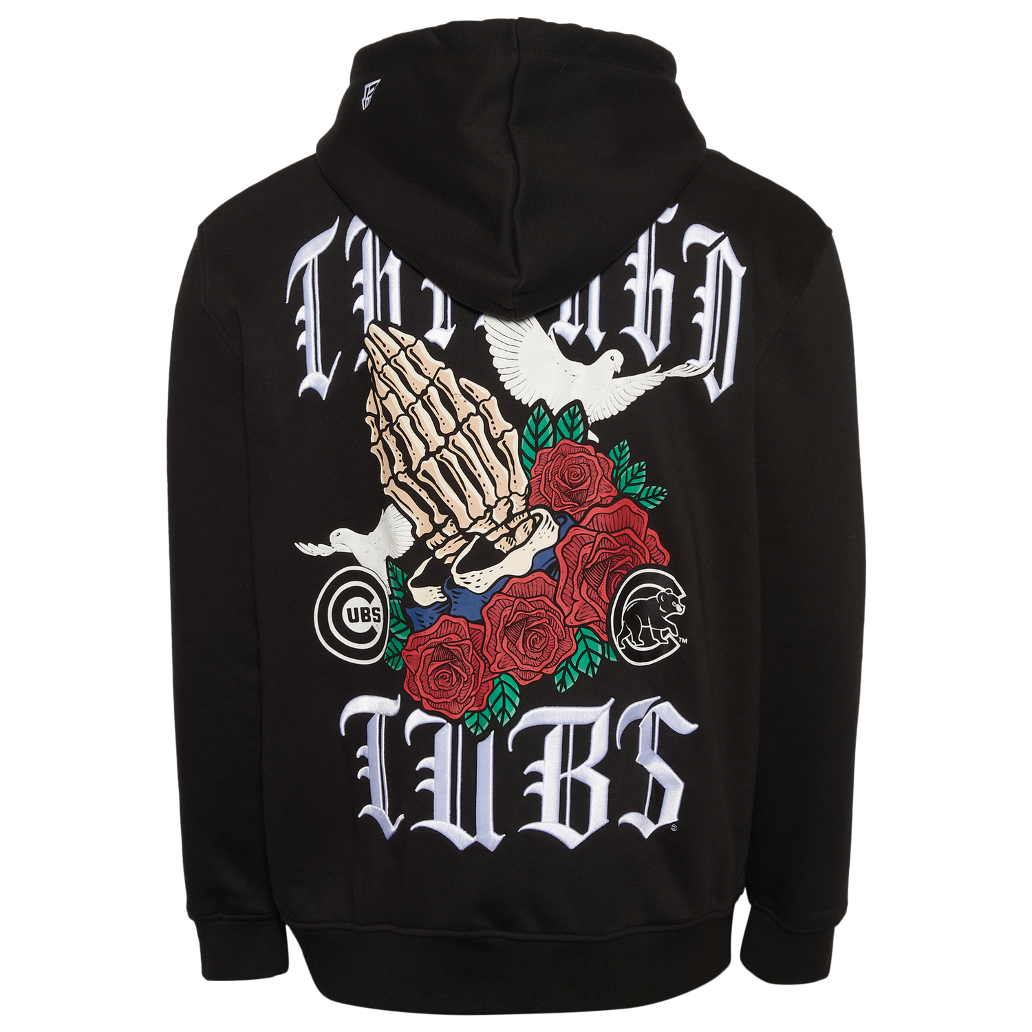 New Era Chicago Cubs Full-Zip - Men's - Black