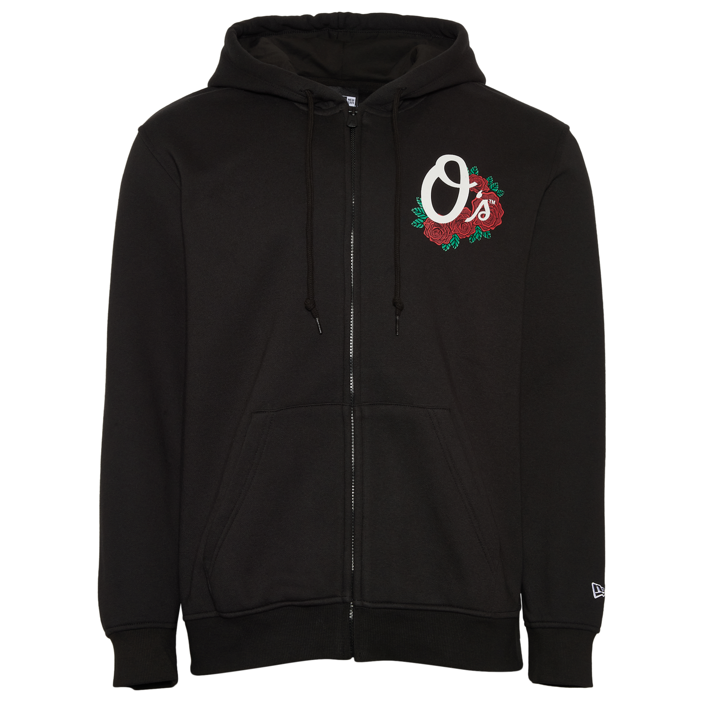 New Era Baltimore Orioles Full-Zip - Men's - Black