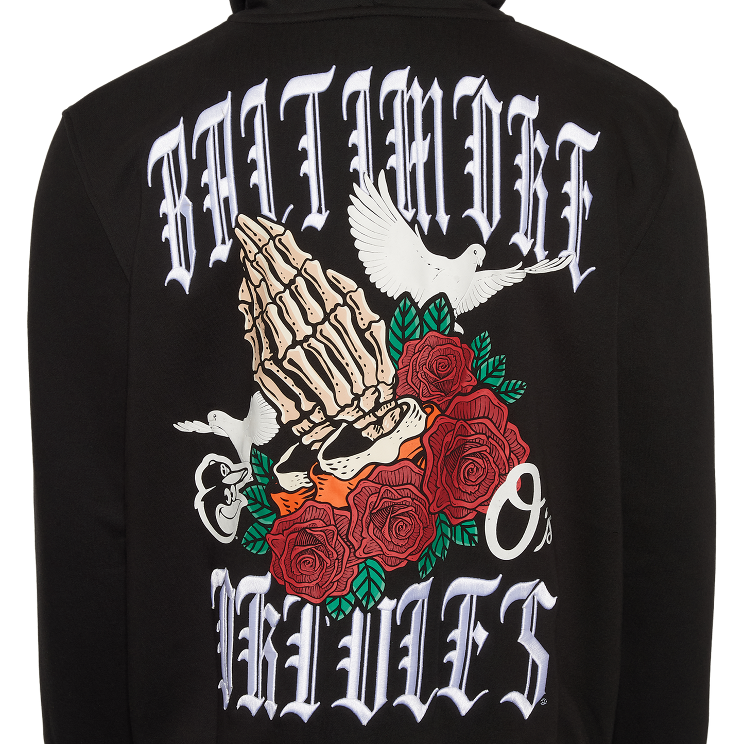 New Era Baltimore Orioles Full-Zip - Men's - Black