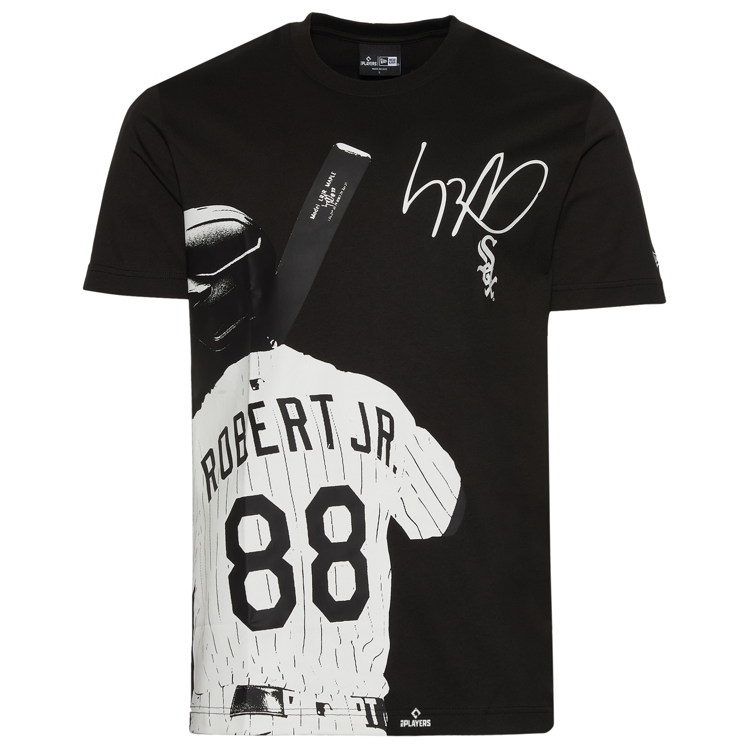 New Era White Sox Short Sleeve T-Shirt - Men's - Black