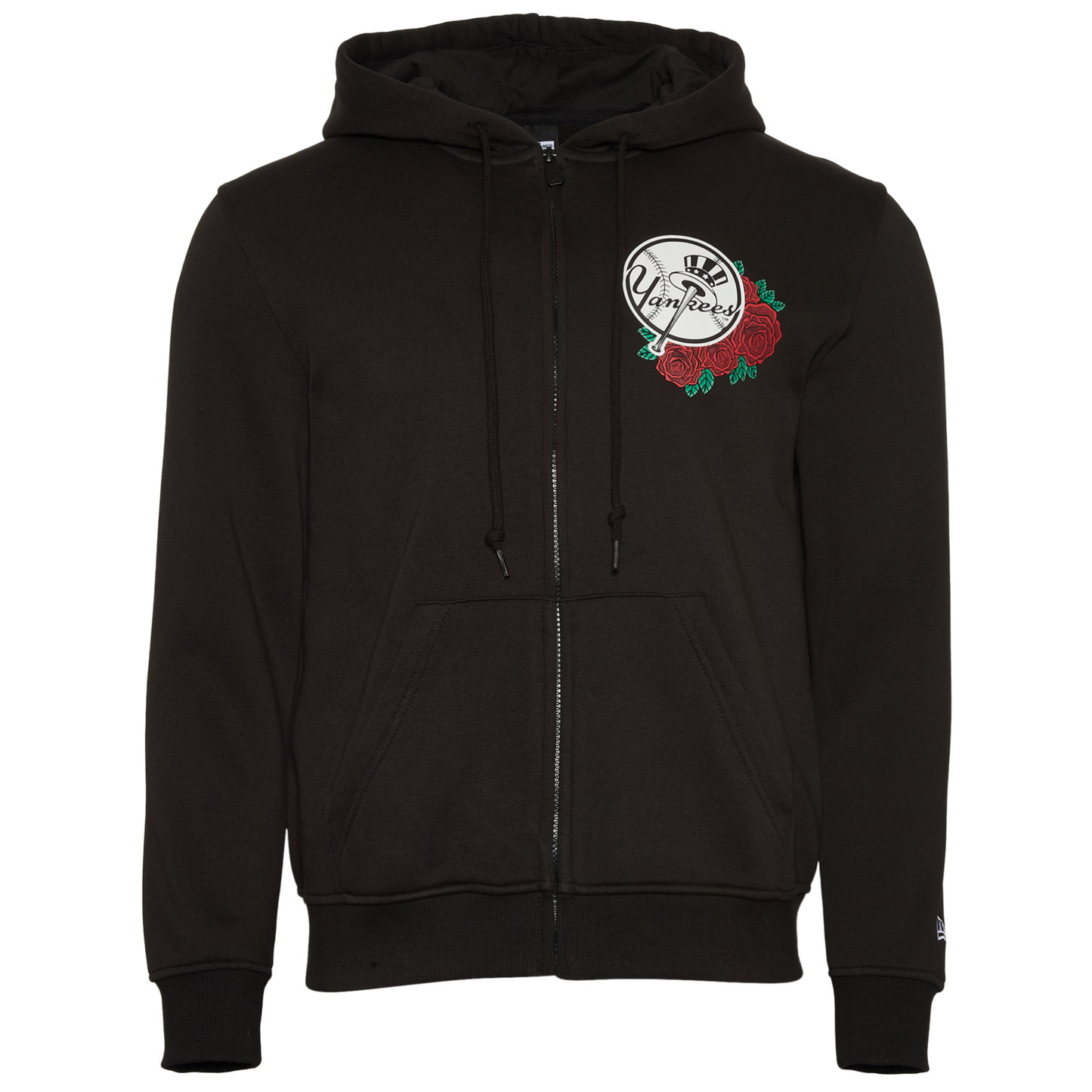 New Era NY Yankees Full Zip - Men's - Black