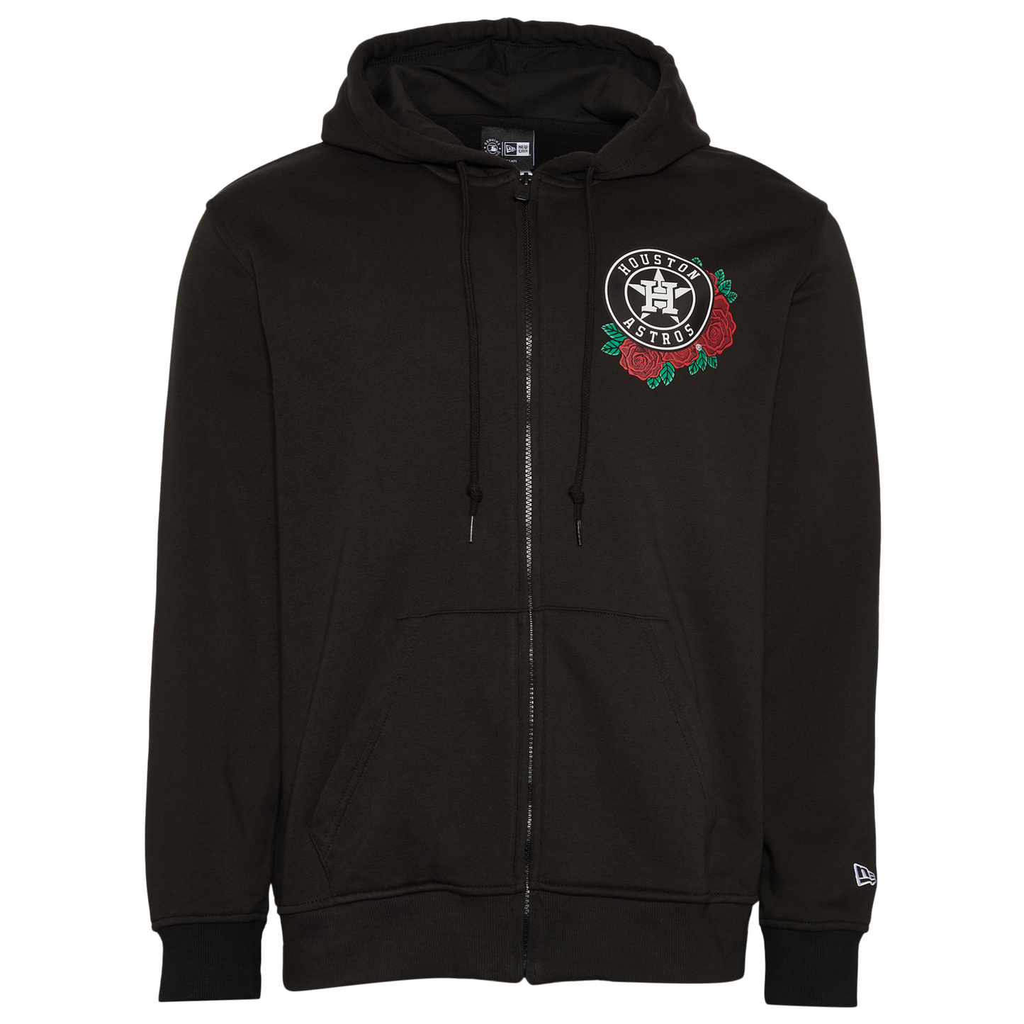 New Era Houston Astros Full Zip - Men's - Black