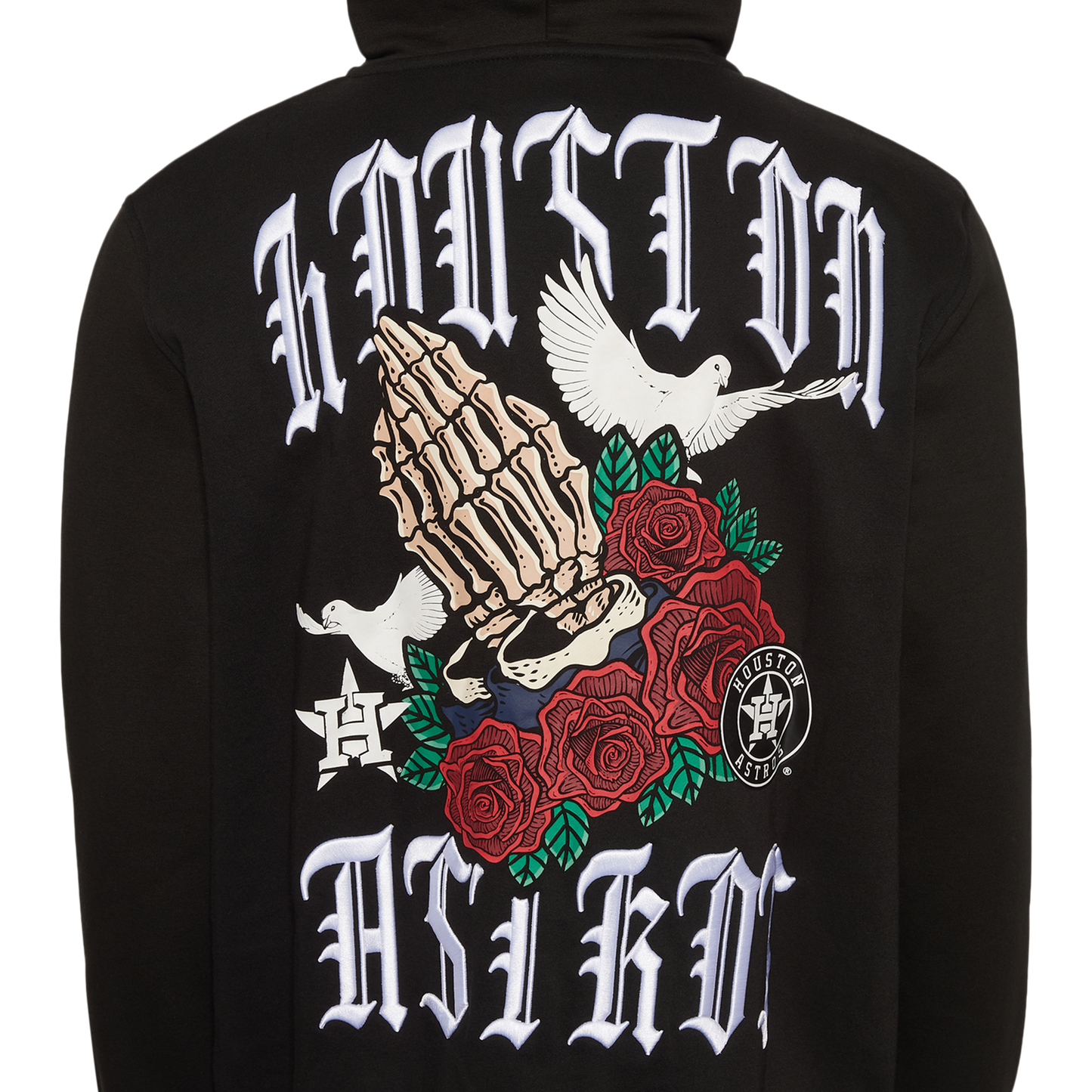 New Era Houston Astros Full Zip - Men's - Black