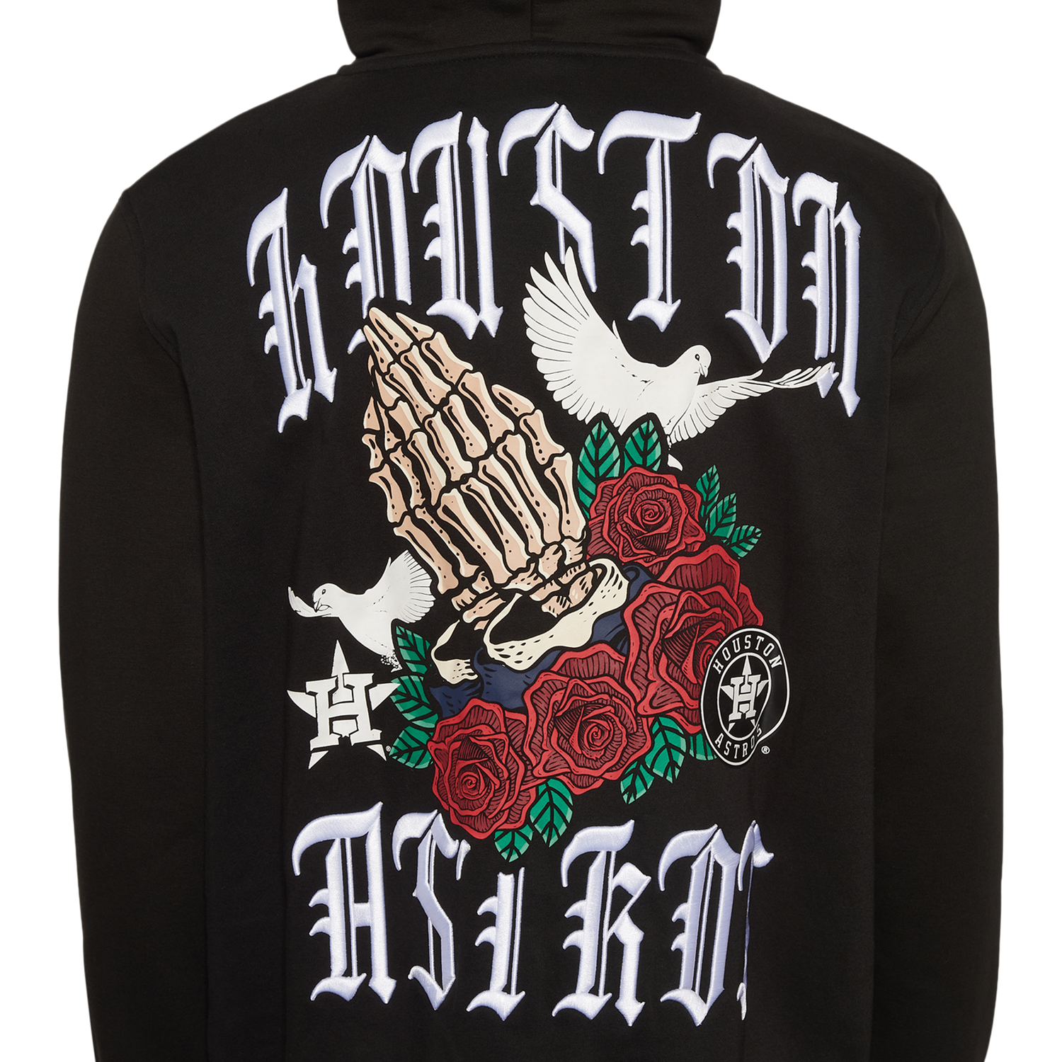 New Era Houston Astros Full Zip - Men's - Black