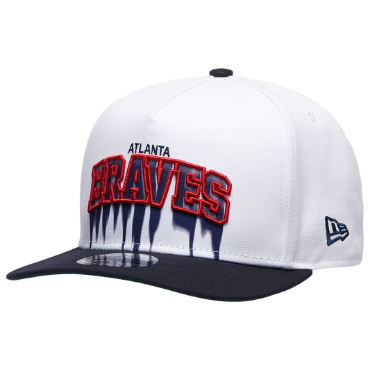 New Era 950AFPC  DL Atlanta Braves - Men's - White/Navy